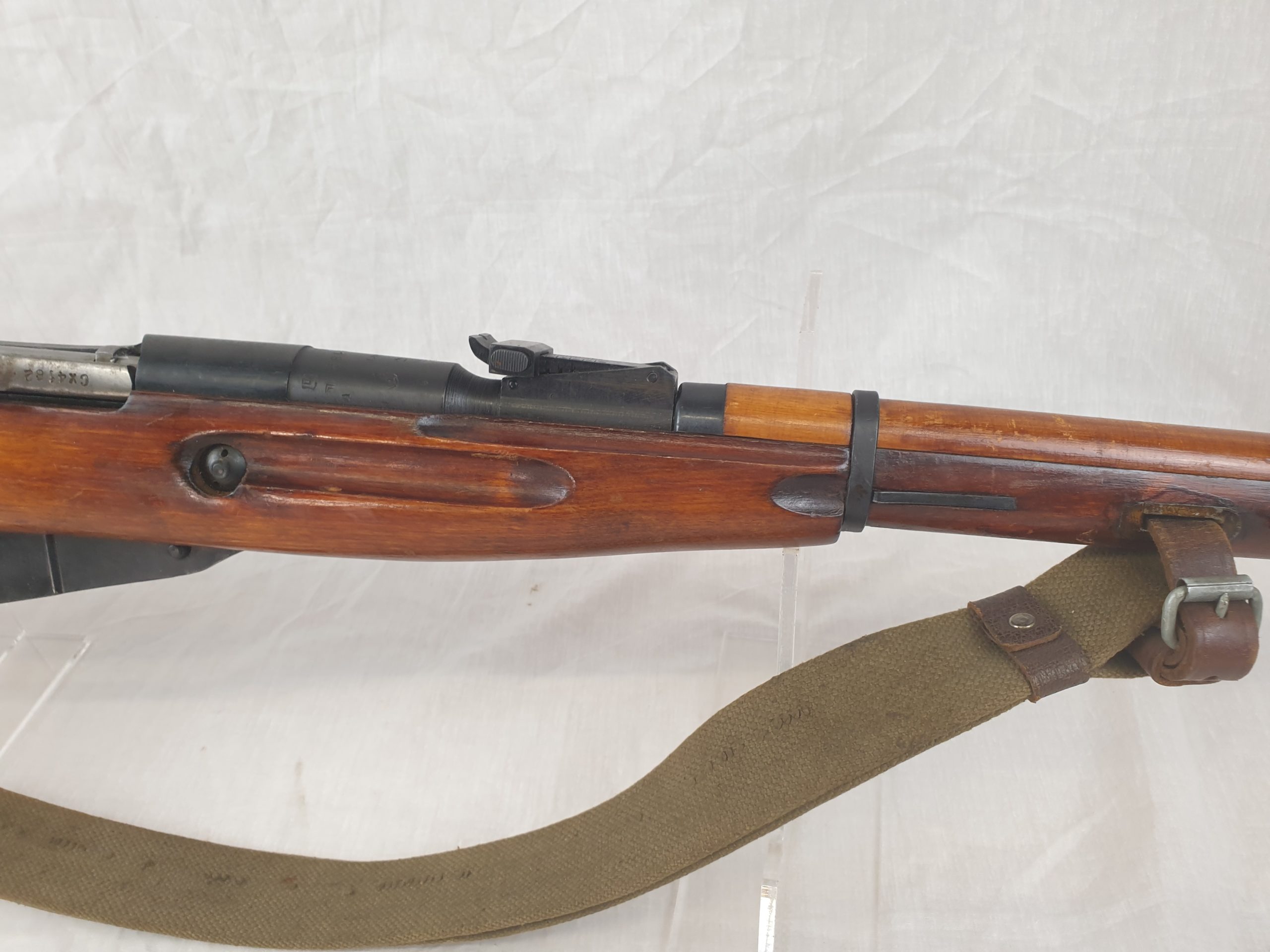 1941 Dated Moisin-Nagant Carbine with Sling - Deactivated - Image 15