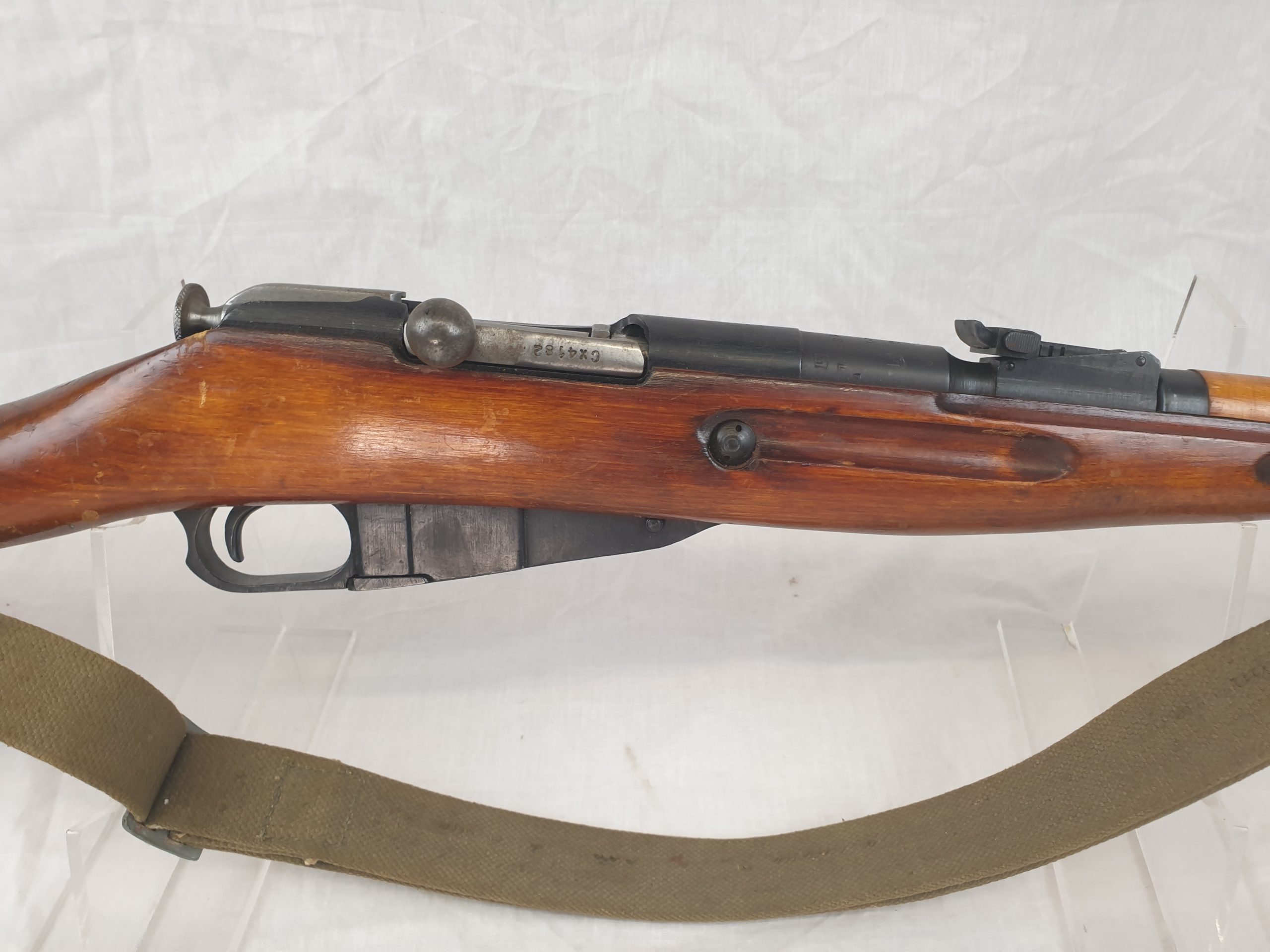 1941 Dated Moisin-Nagant Carbine with Sling - Deactivated - Image 14