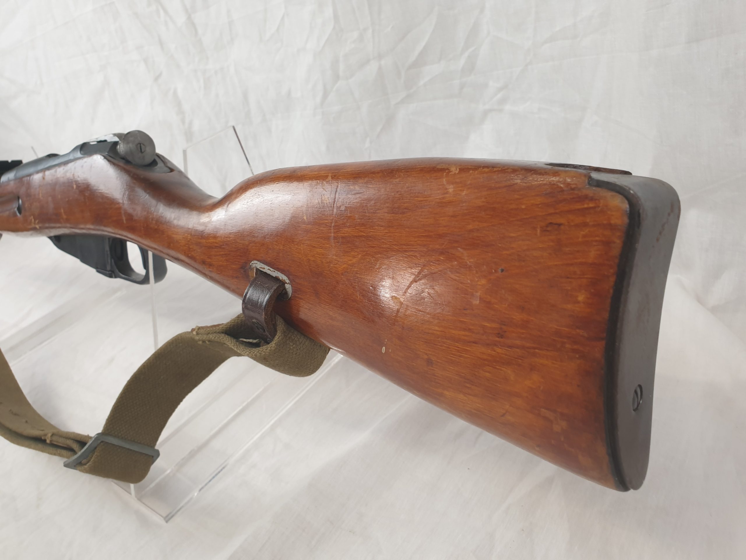 1941 Dated Moisin-Nagant Carbine with Sling - Deactivated - Image 11