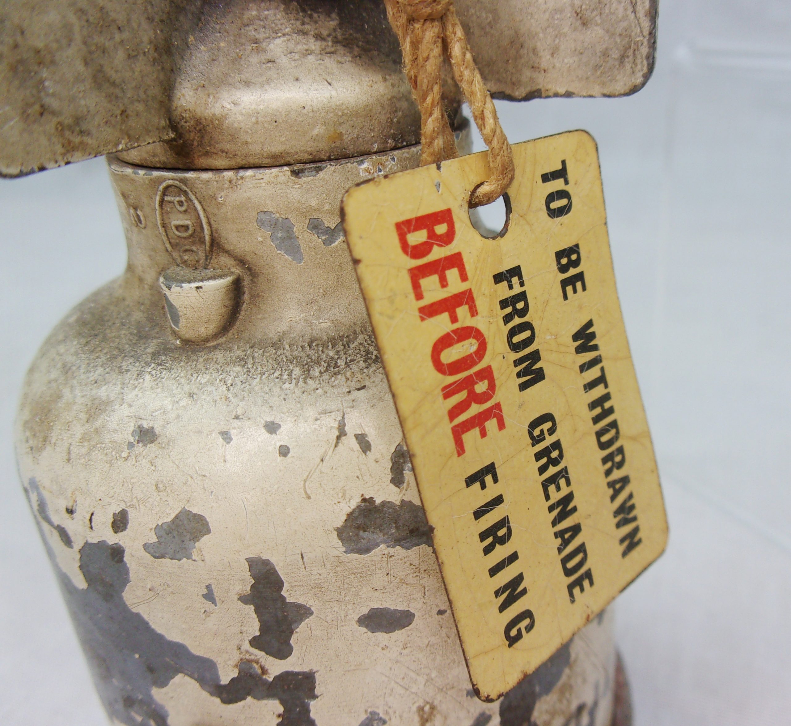 Inert British 1942 No 68 Drill Anti Tank Rifle Grenade - Image 3