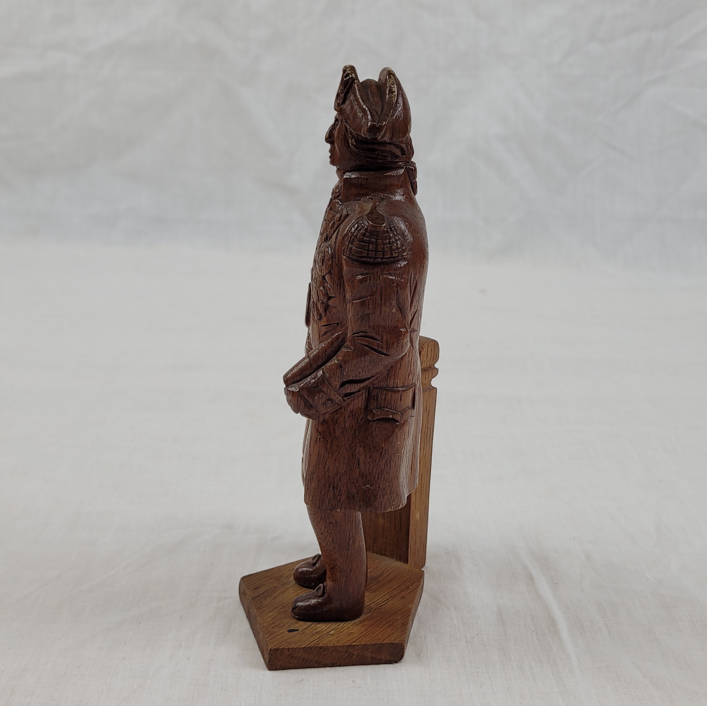 Hand Carved Mahogany Figure Of Lord Horatio Nelson - Image 3