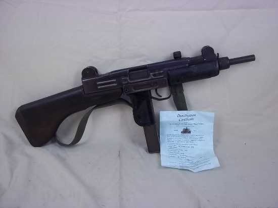 1961 Israeli 9mm MP UZI Submachine Gun