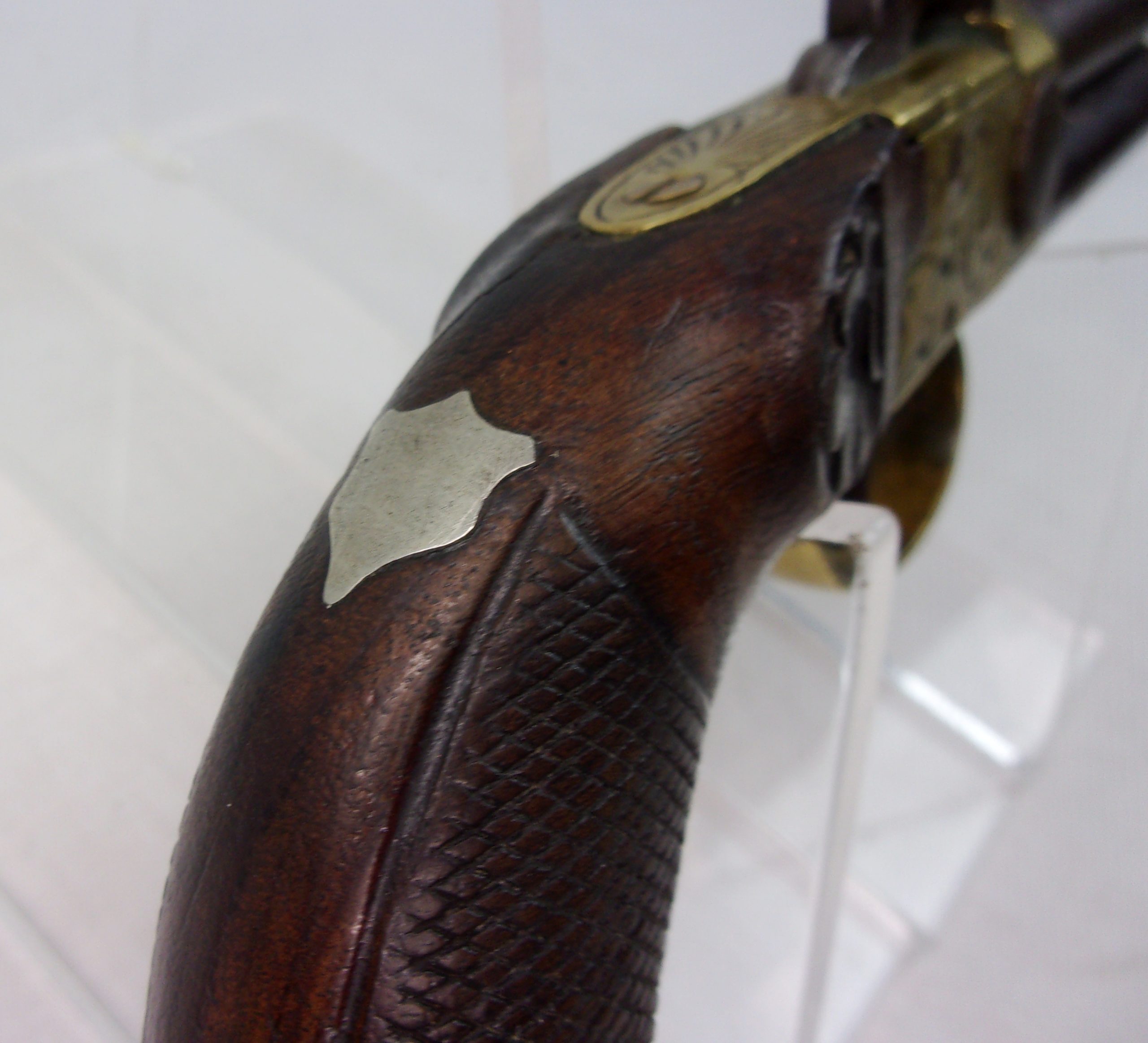 19th Century Tap Action Percussion Pistol - Image 8