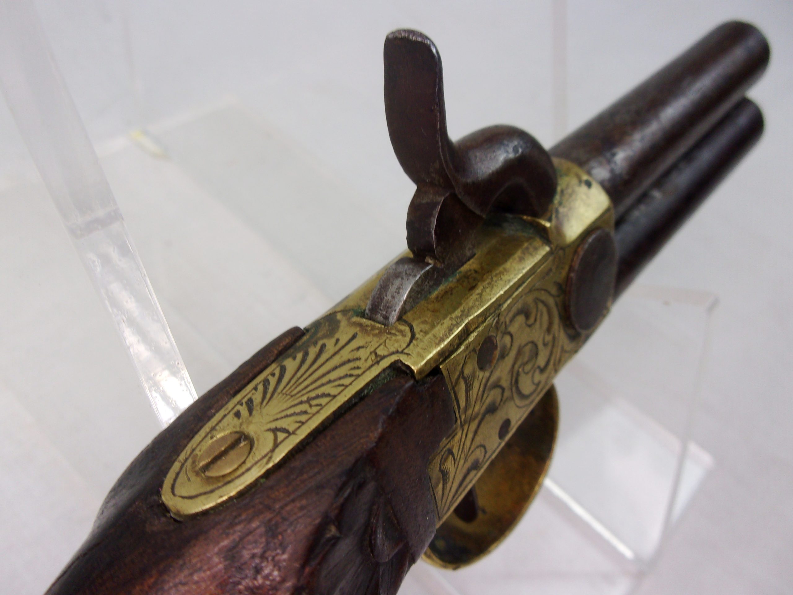 19th Century Tap Action Percussion Pistol - Image 4
