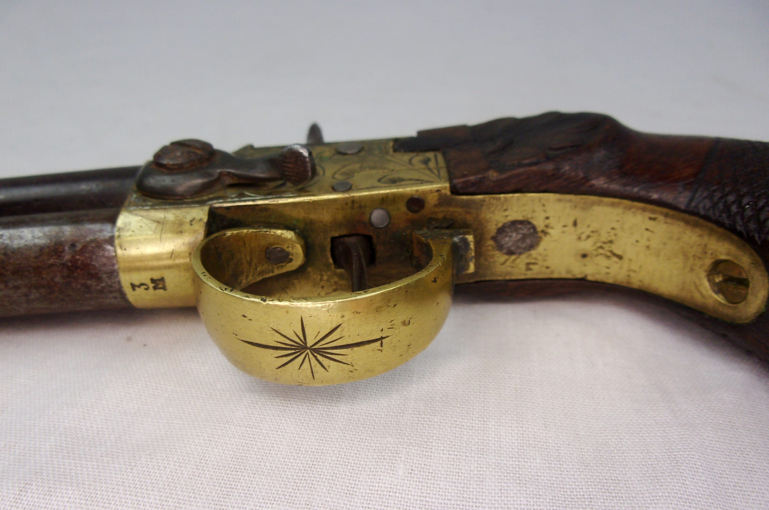 19th Century Tap Action Percussion Pistol - Image 6