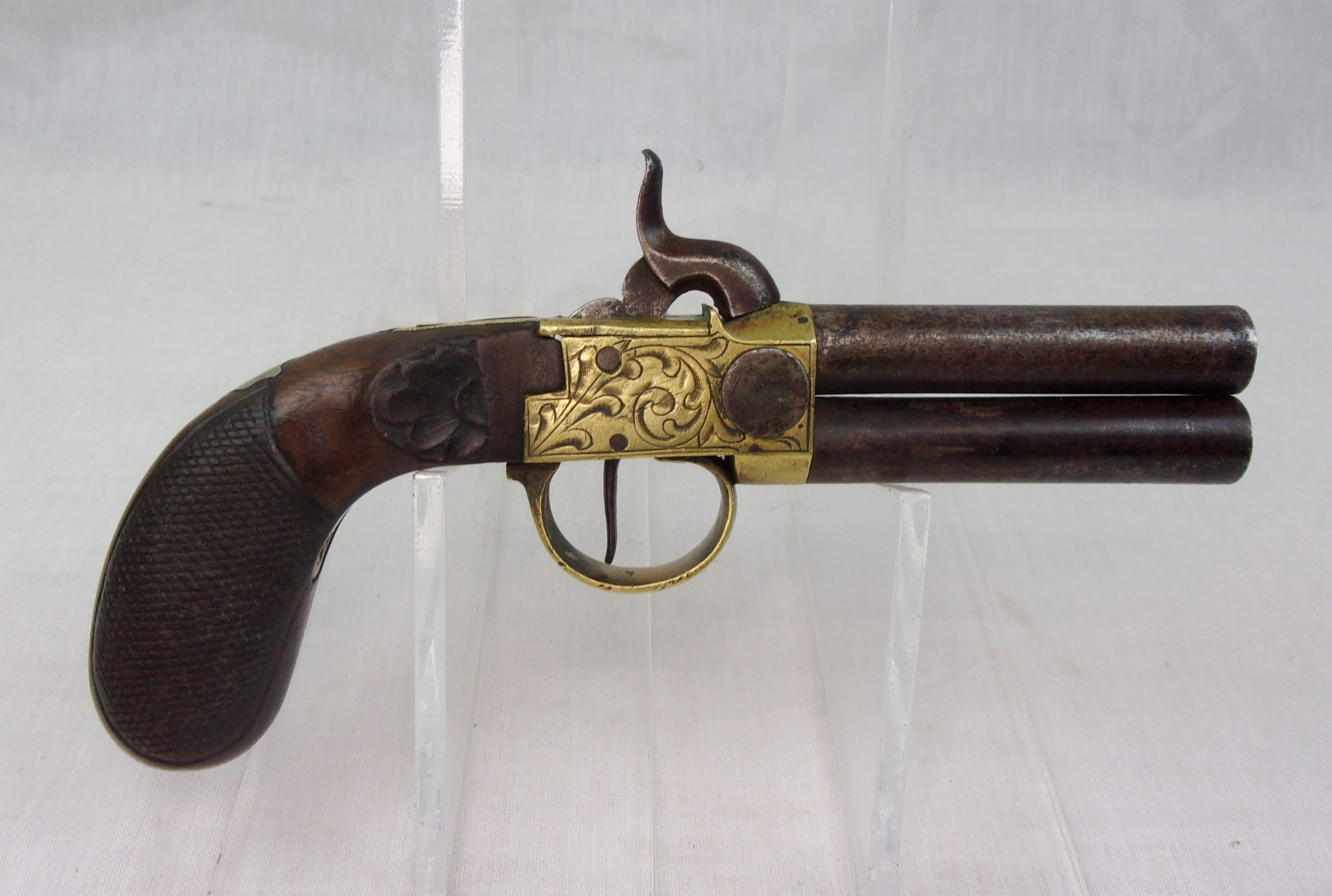 19th Century Tap Action Percussion Pistol - Image 2