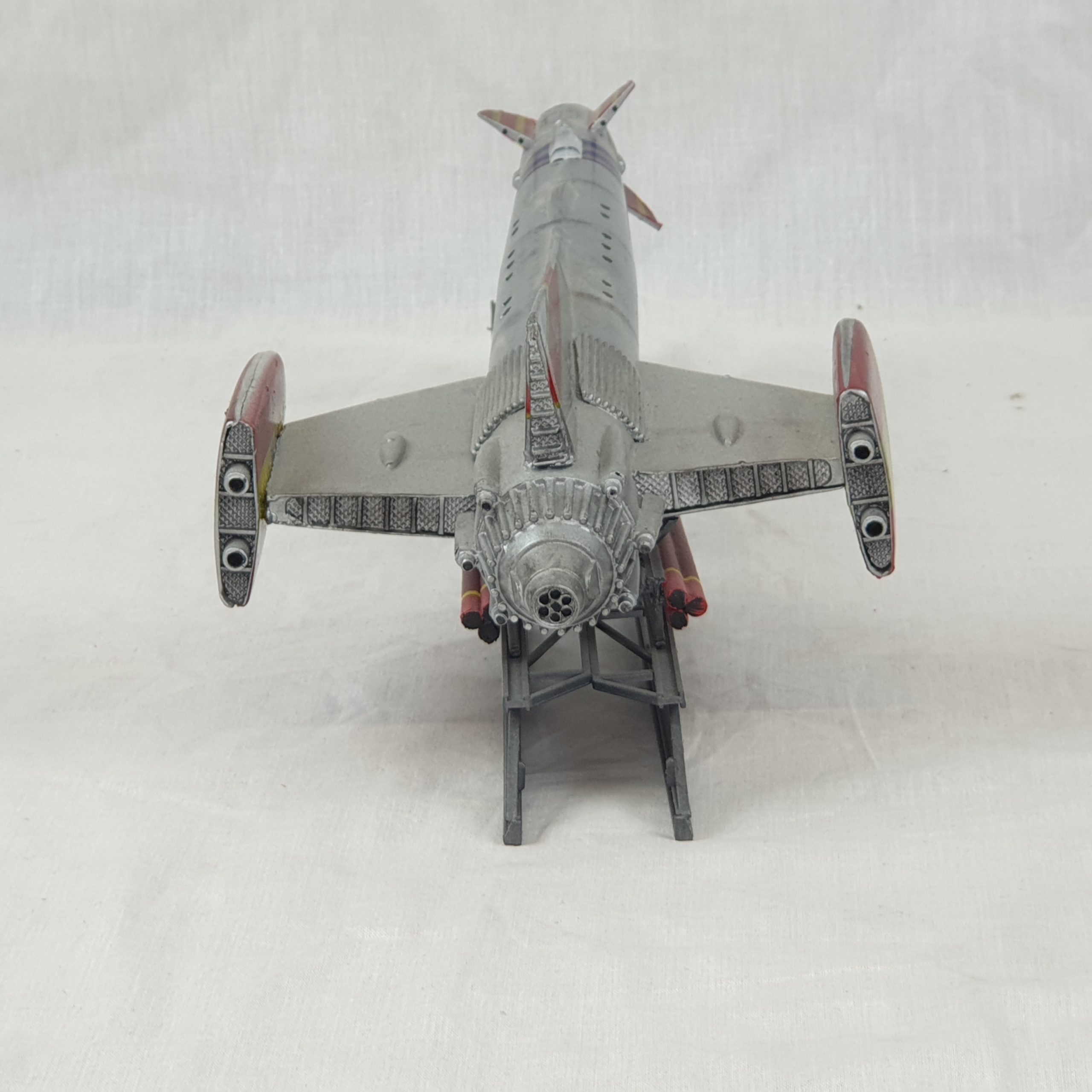 3D Printed And Hand Built Model Of Fireball XL5 With Its Launching Ramp - Image 9
