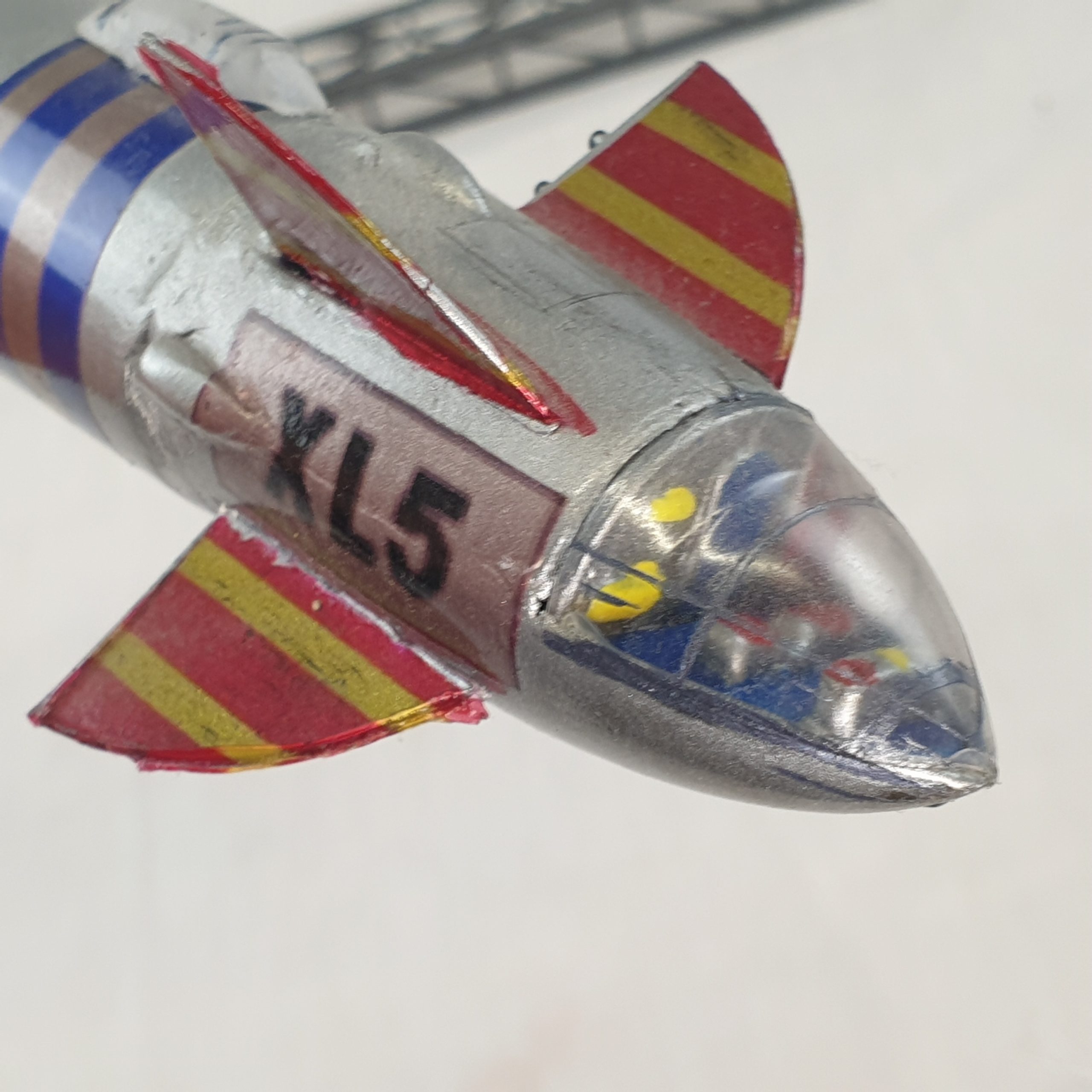 3D Printed And Hand Built Model Of Fireball XL5 With Its Launching Ramp - Image 7