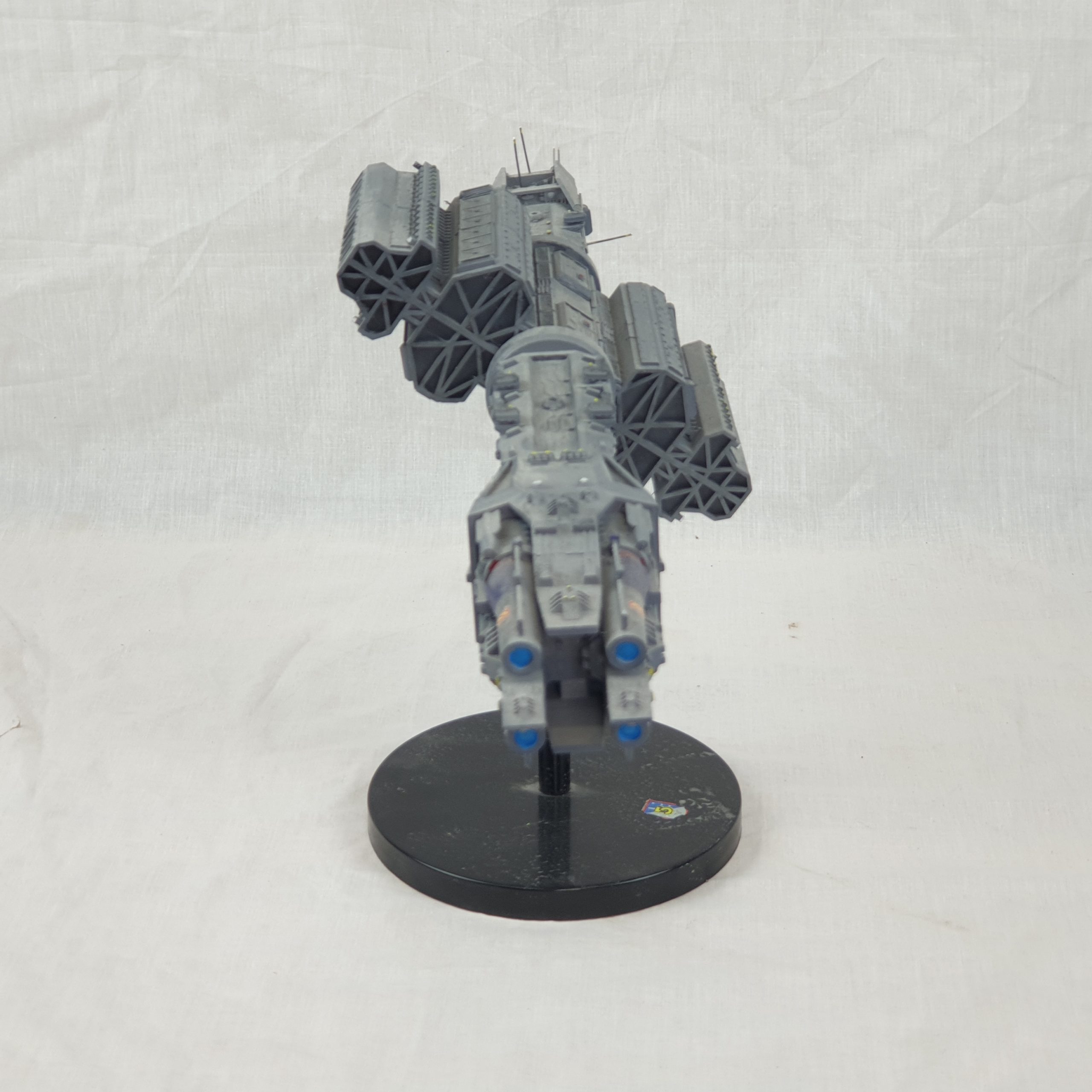 3D Printed Handbuilt And Painted Model Of The Babylon 5 Agamemnon Omega-Class Destroyer - Image 6