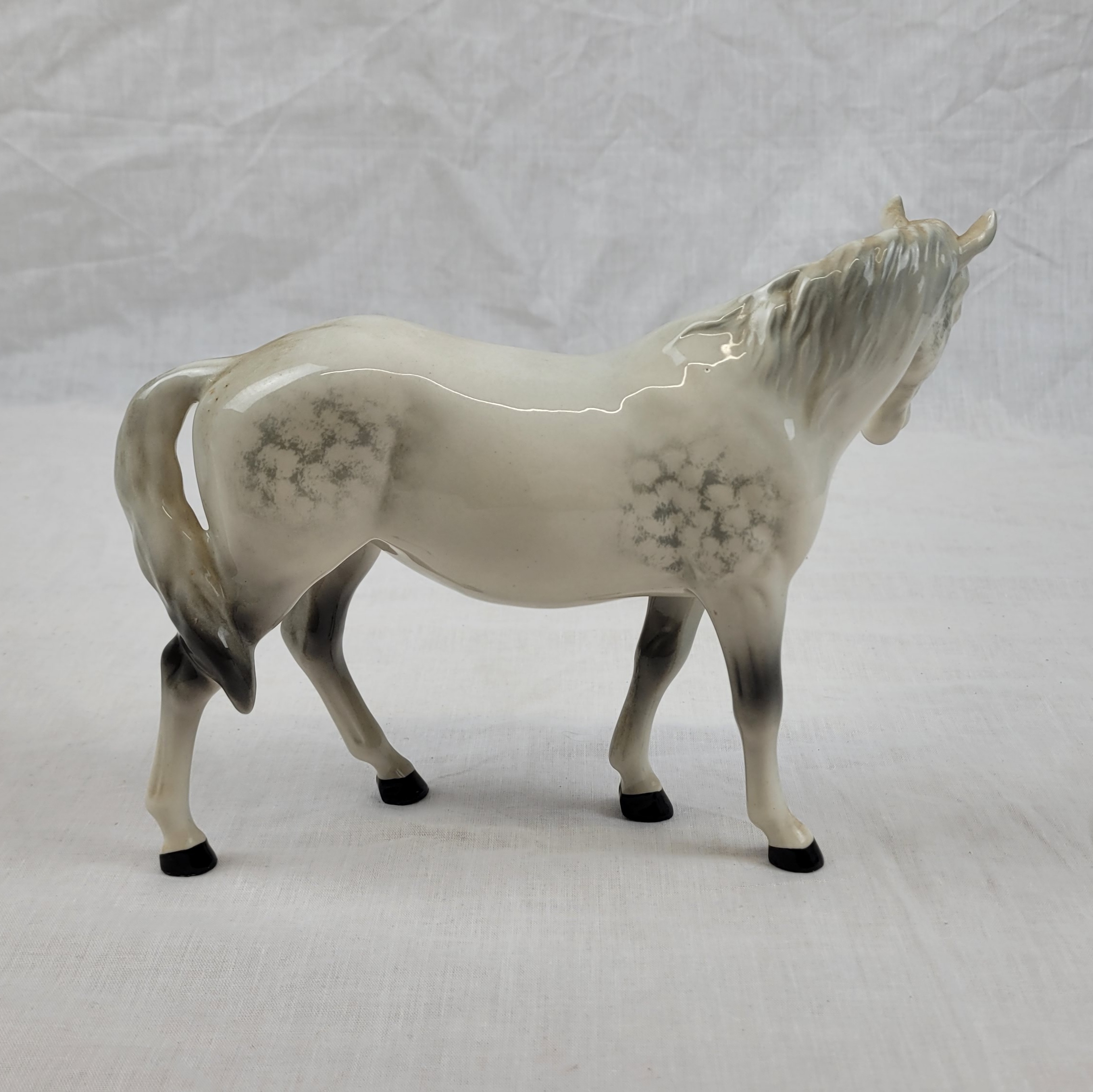 Beswick Dapple Grey Horse - Image 2