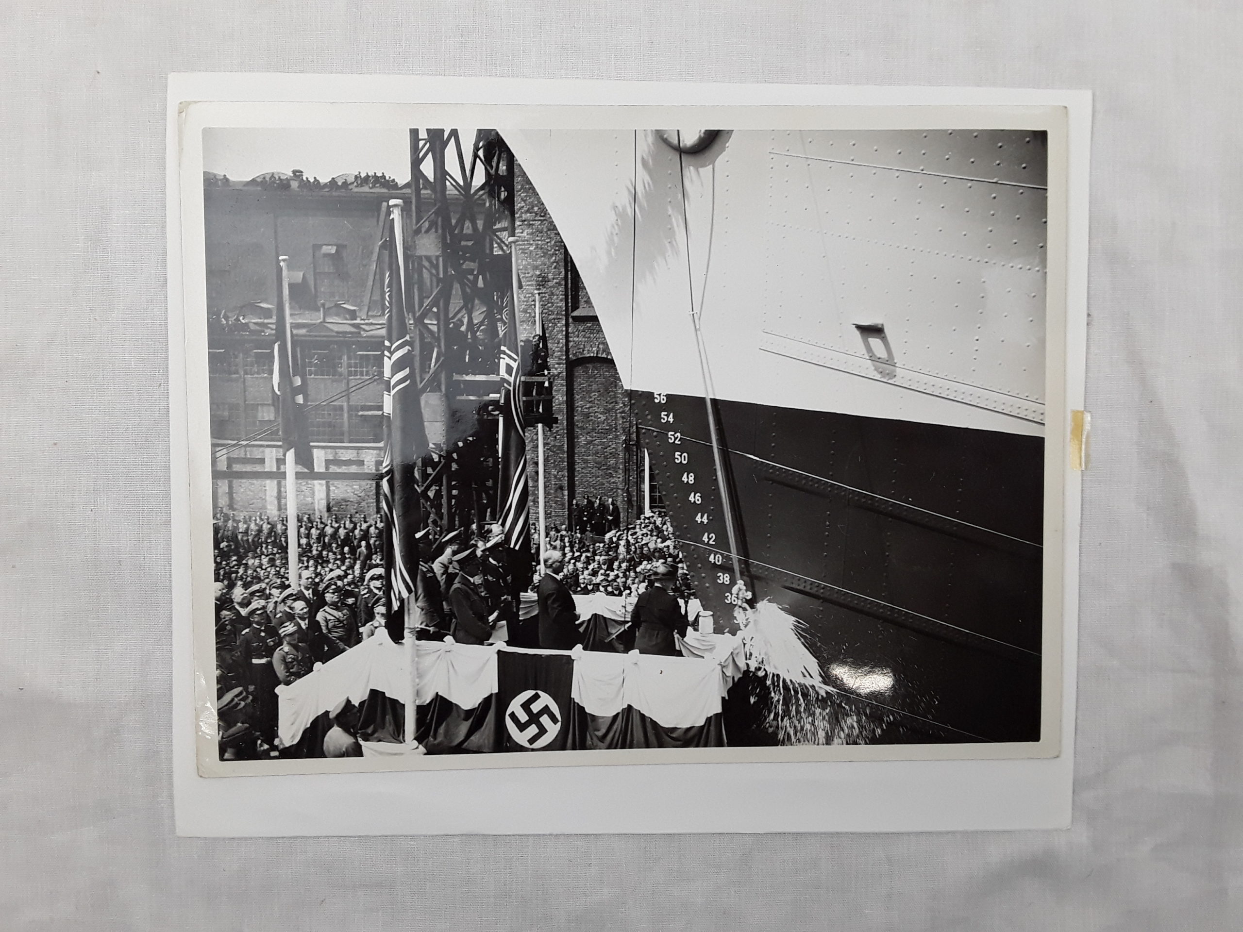 Important Archive Of Photographs Many By Hitlers Personal Photographer Concentrating On The Launch Of The Bismarck - Image 47