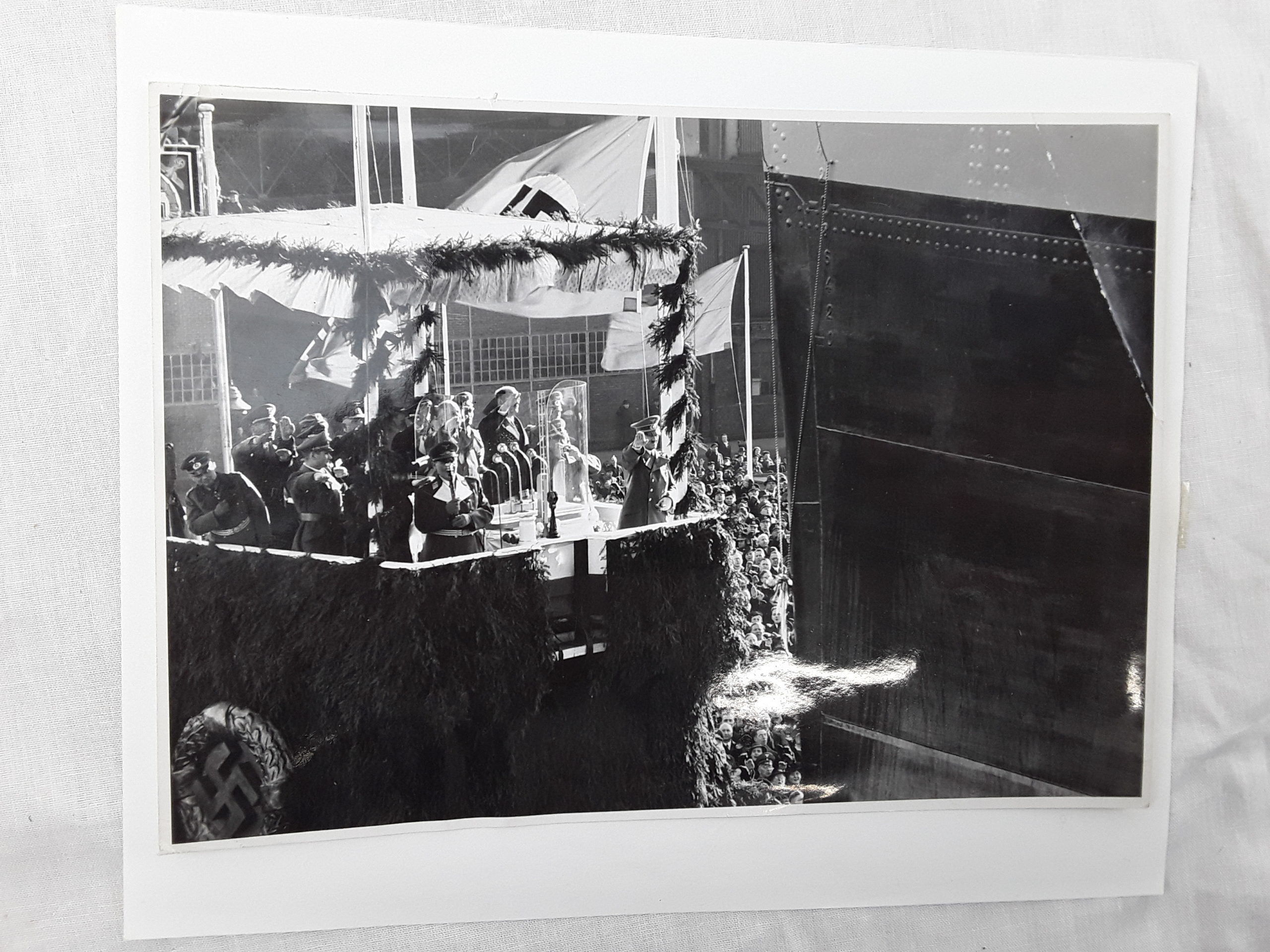 Important Archive Of Photographs Many By Hitlers Personal Photographer Concentrating On The Launch Of The Bismarck - Image 46
