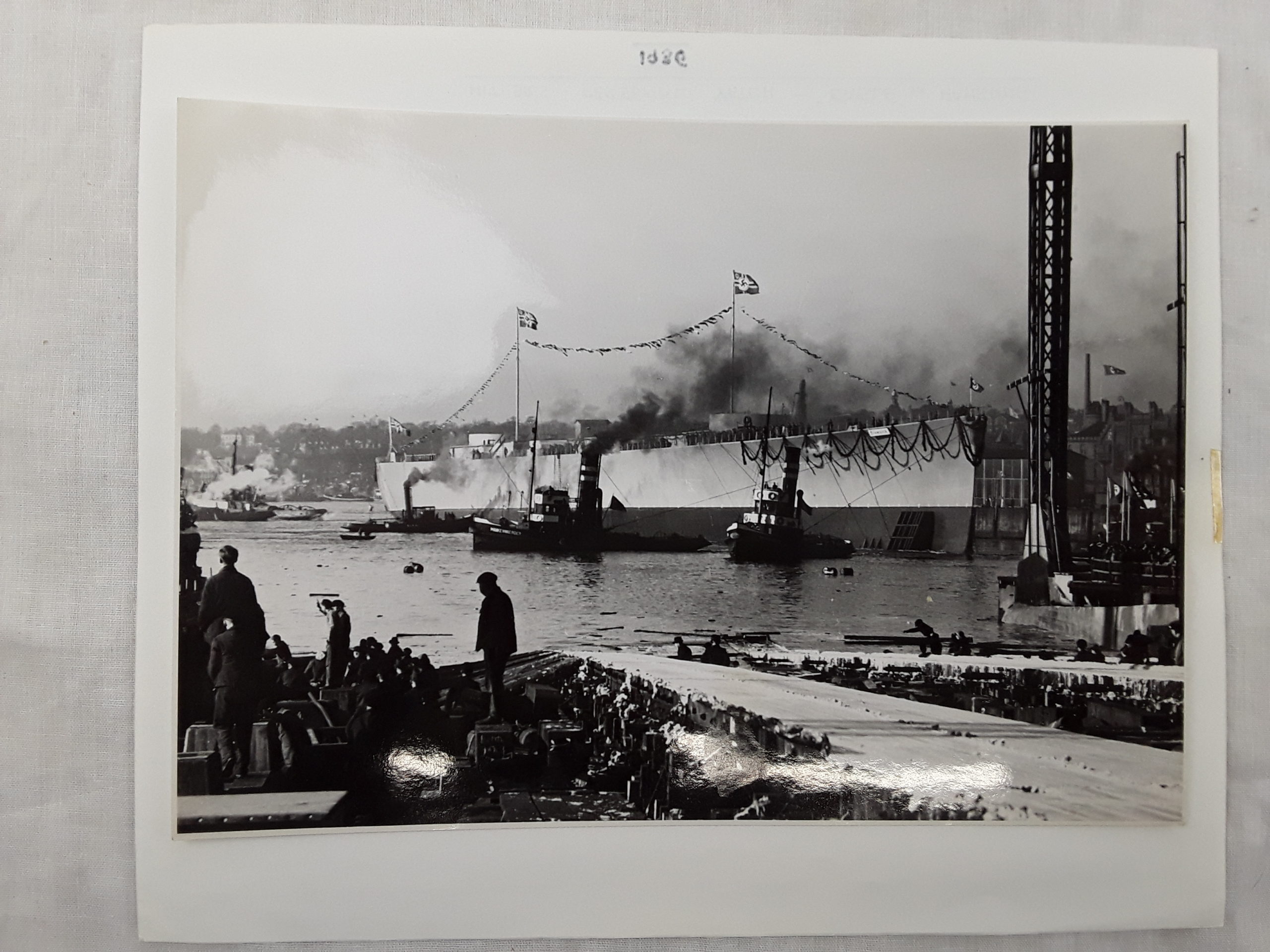 Important Archive Of Photographs Many By Hitlers Personal Photographer Concentrating On The Launch Of The Bismarck - Image 44