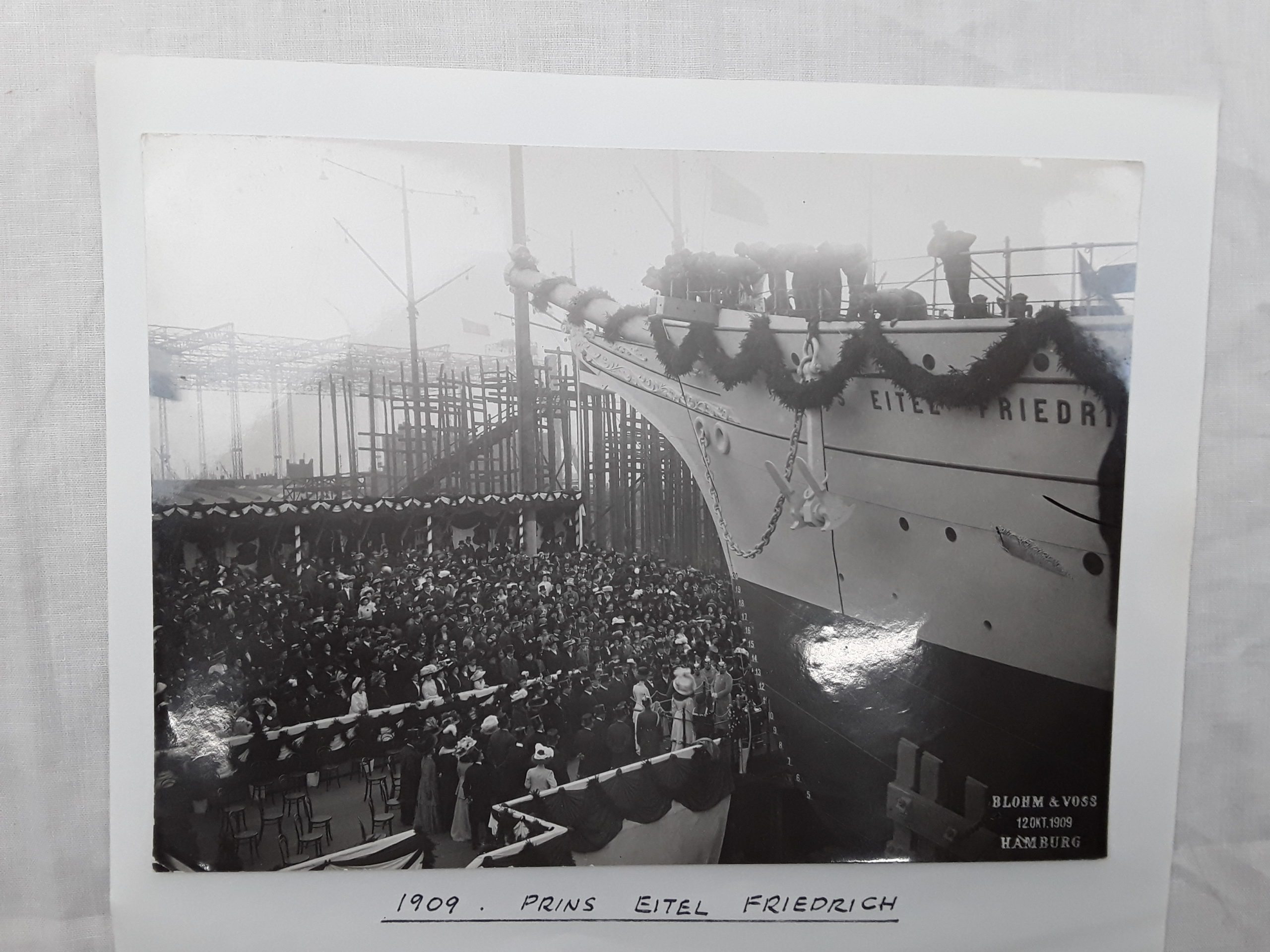 Important Archive Of Photographs Many By Hitlers Personal Photographer Concentrating On The Launch Of The Bismarck - Image 26