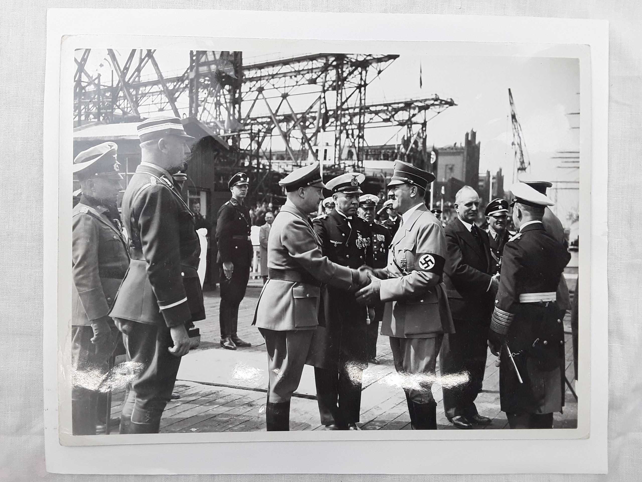 Important Archive Of Photographs Many By Hitlers Personal Photographer Concentrating On The Launch Of The Bismarck - Image 54