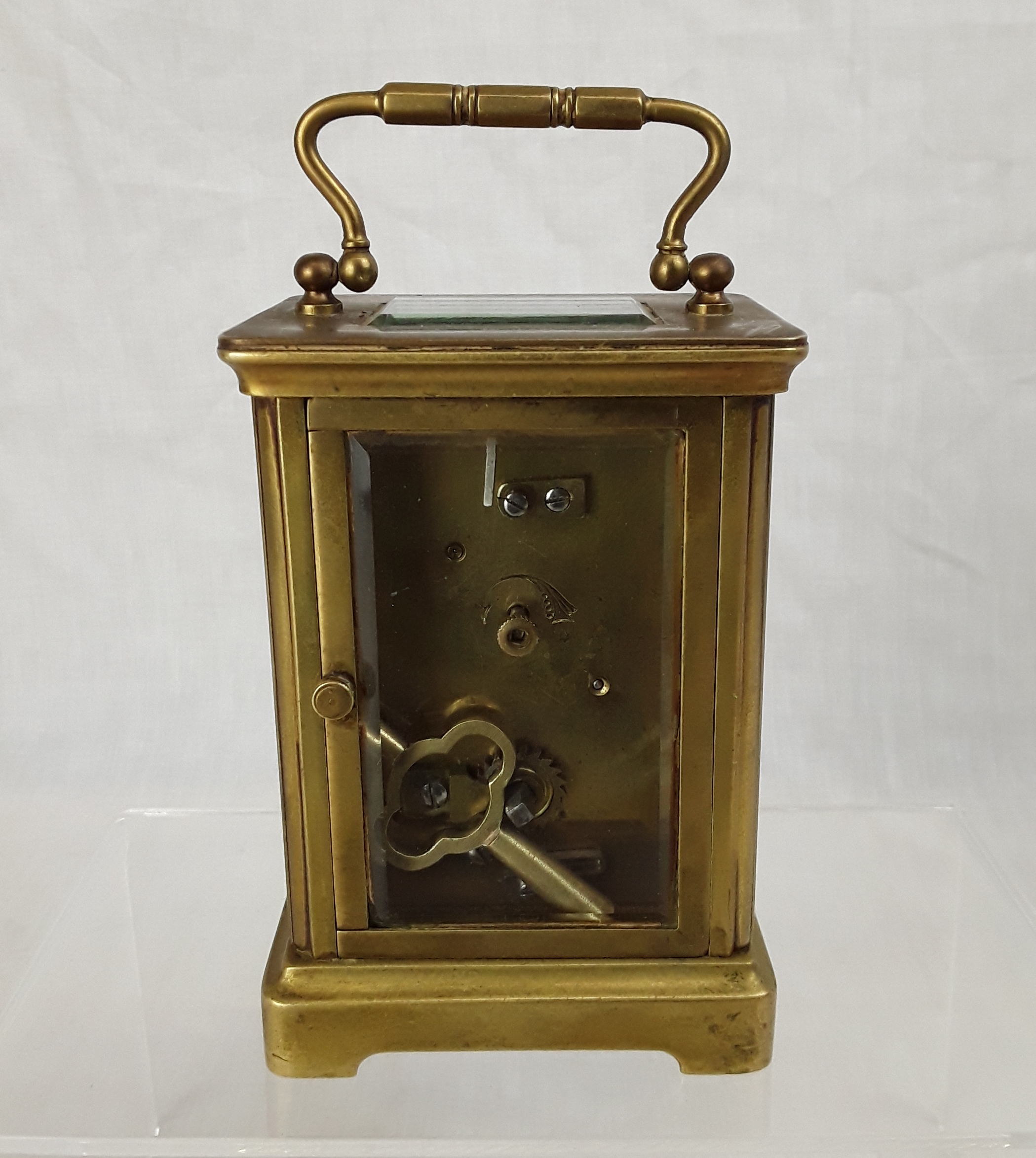 Circa 1870 Elkington & Co. Ltd. Brass Carriage Clock - Image 5