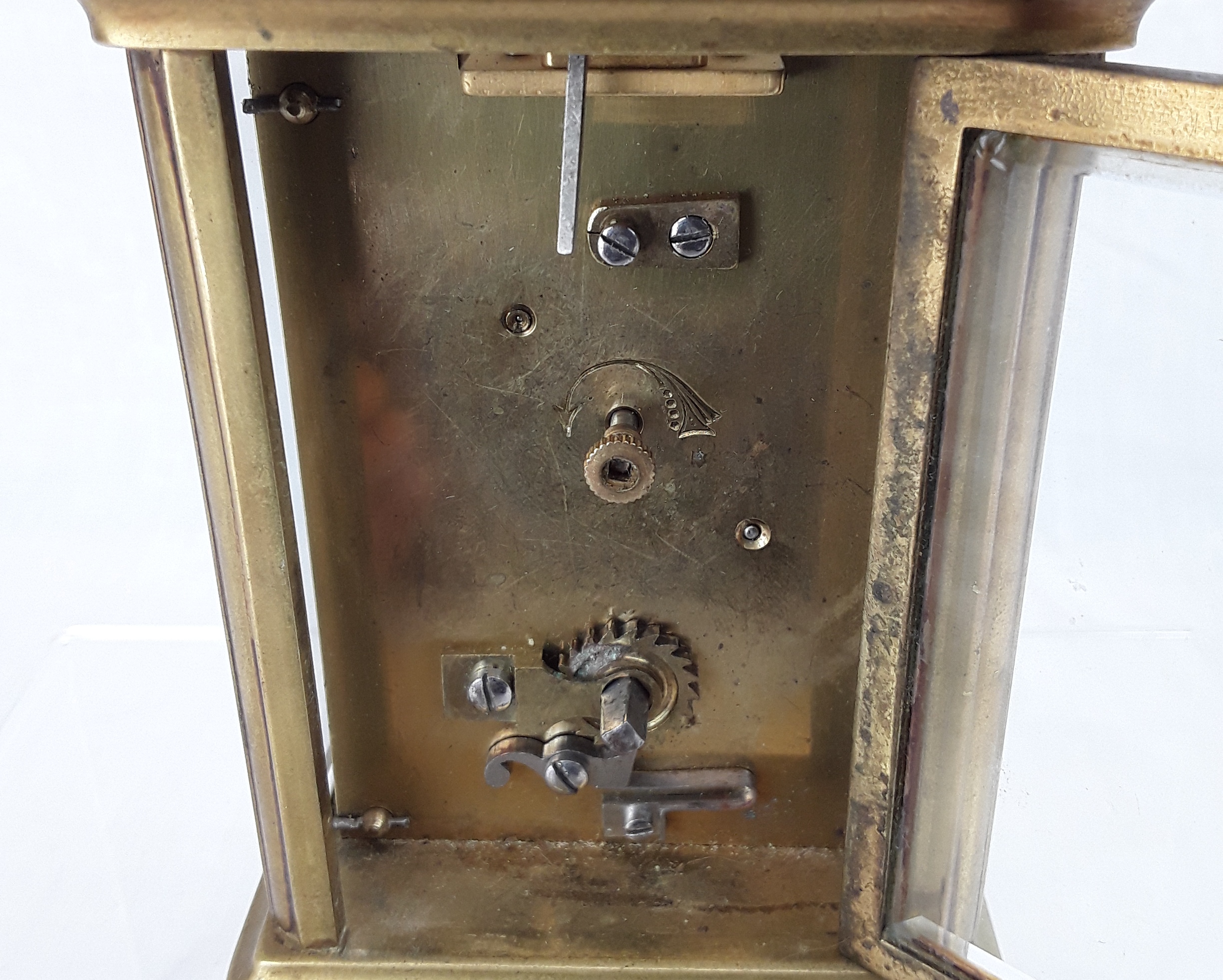 Circa 1870 Elkington & Co. Ltd. Brass Carriage Clock - Image 6