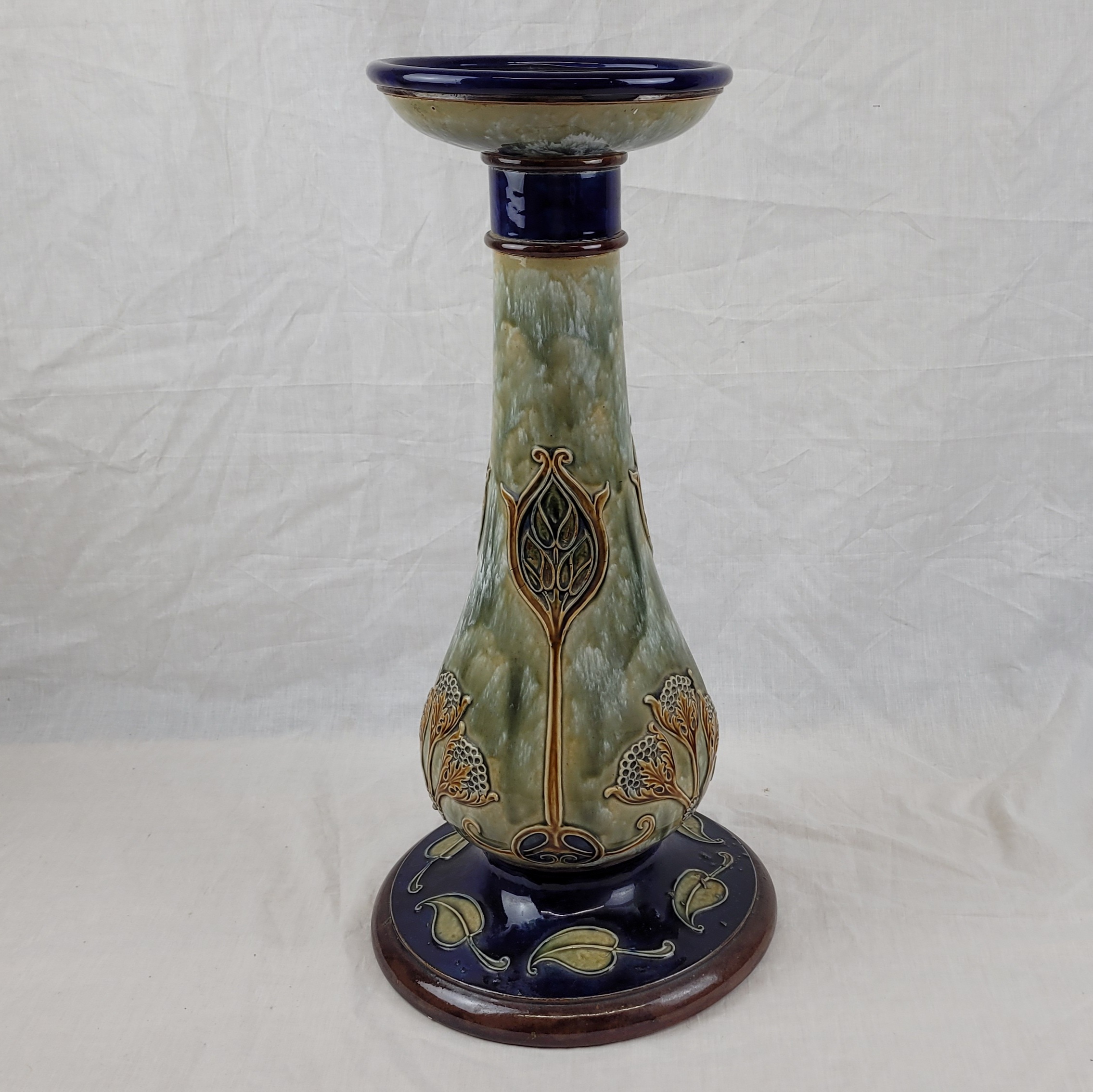 Royal Doulton Circa 1900 Jardiniere On Stand - Image 11