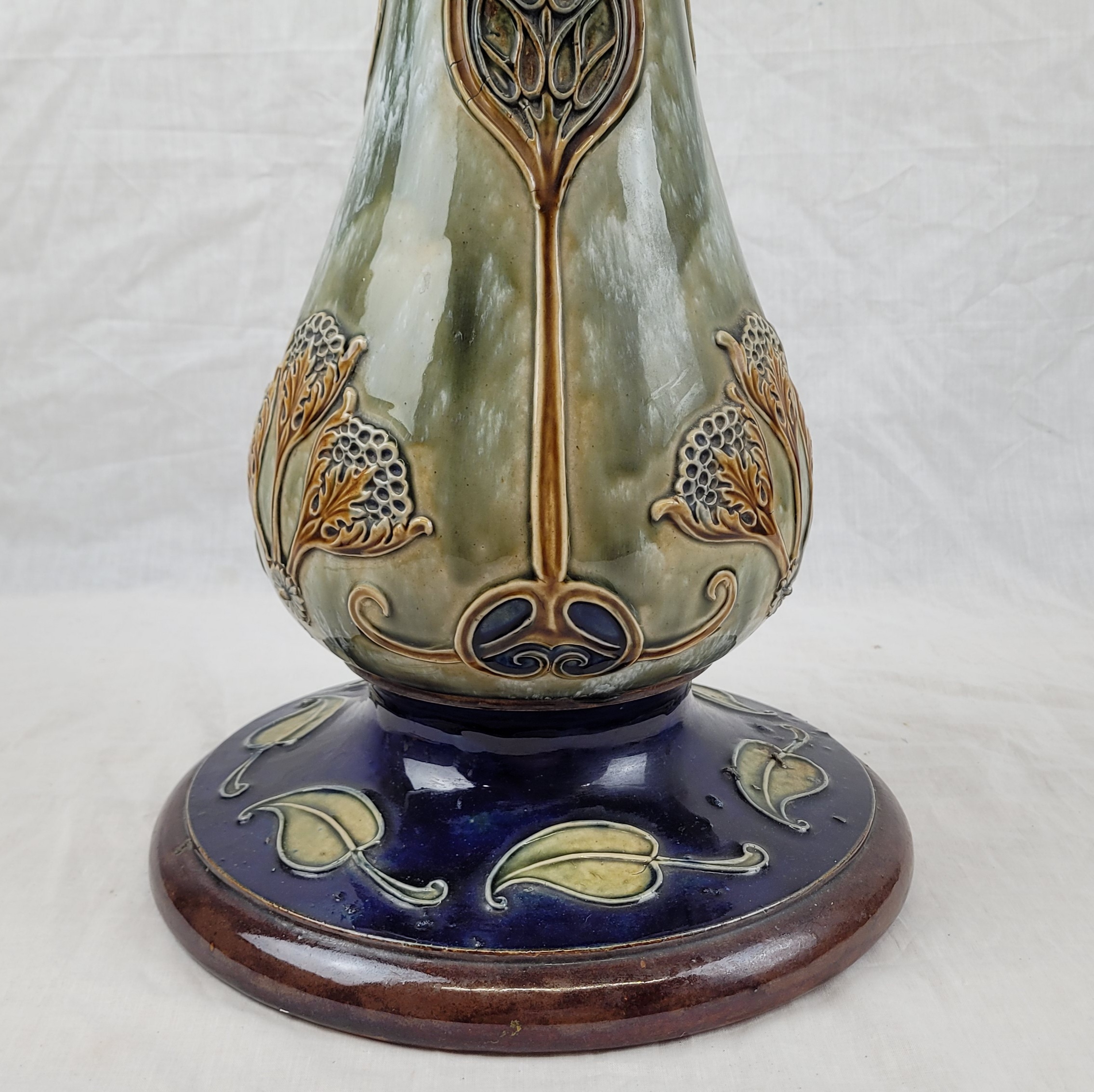 Royal Doulton Circa 1900 Jardiniere On Stand - Image 12