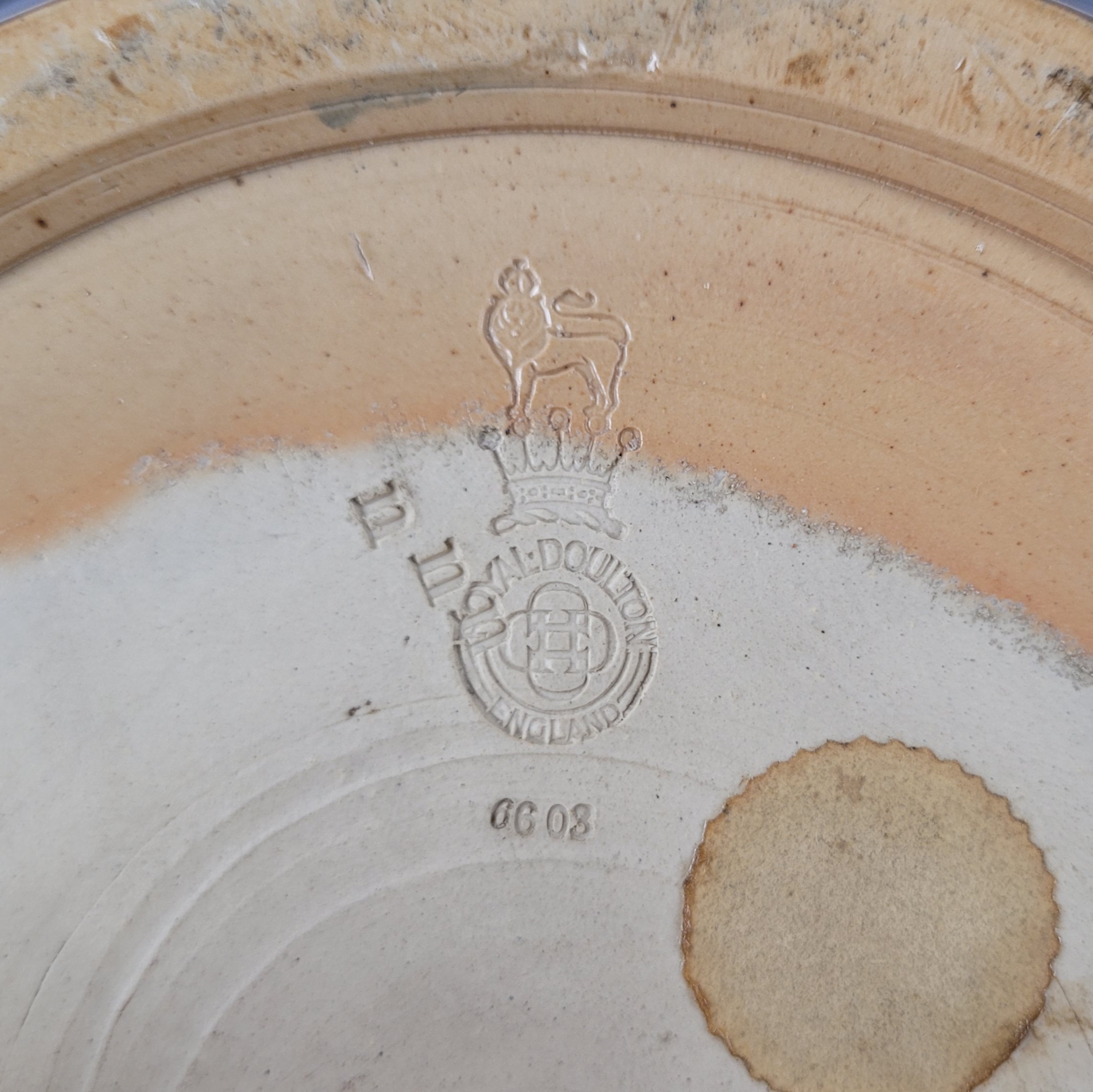 Royal Doulton Circa 1900 Jardiniere On Stand - Image 8