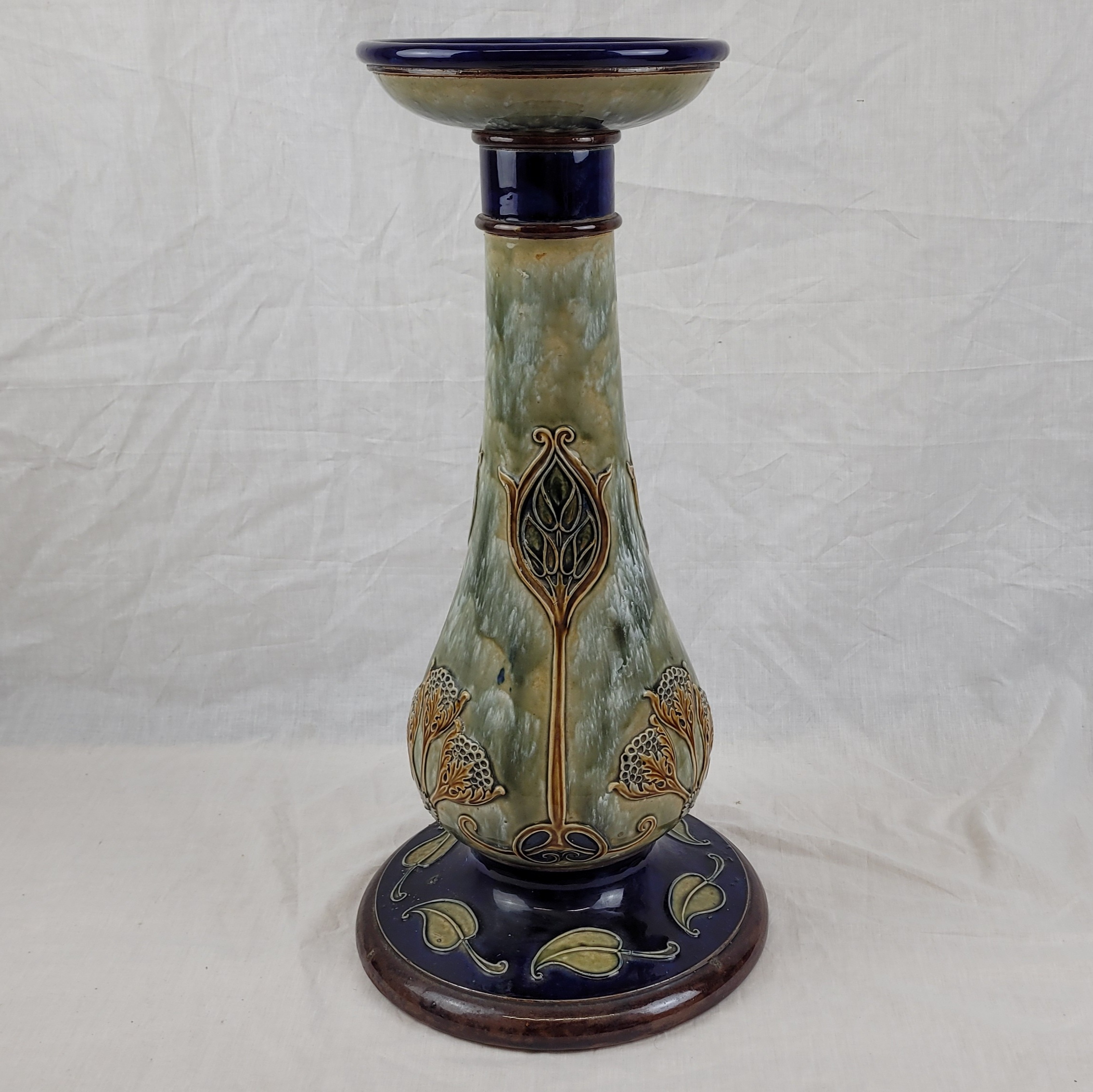 Royal Doulton Circa 1900 Jardiniere On Stand - Image 10