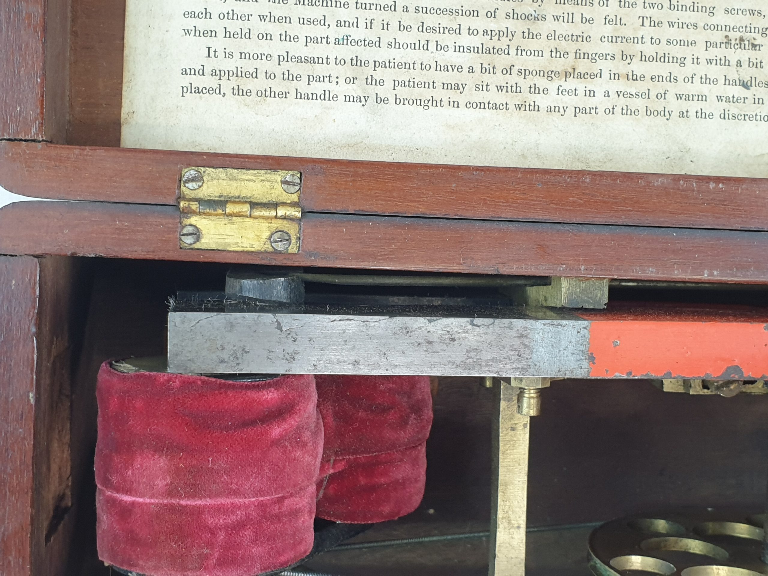 Circa 1860 Chadburn Brothers Improved Electric Machine For Curing Nervous Diseases - Image 8
