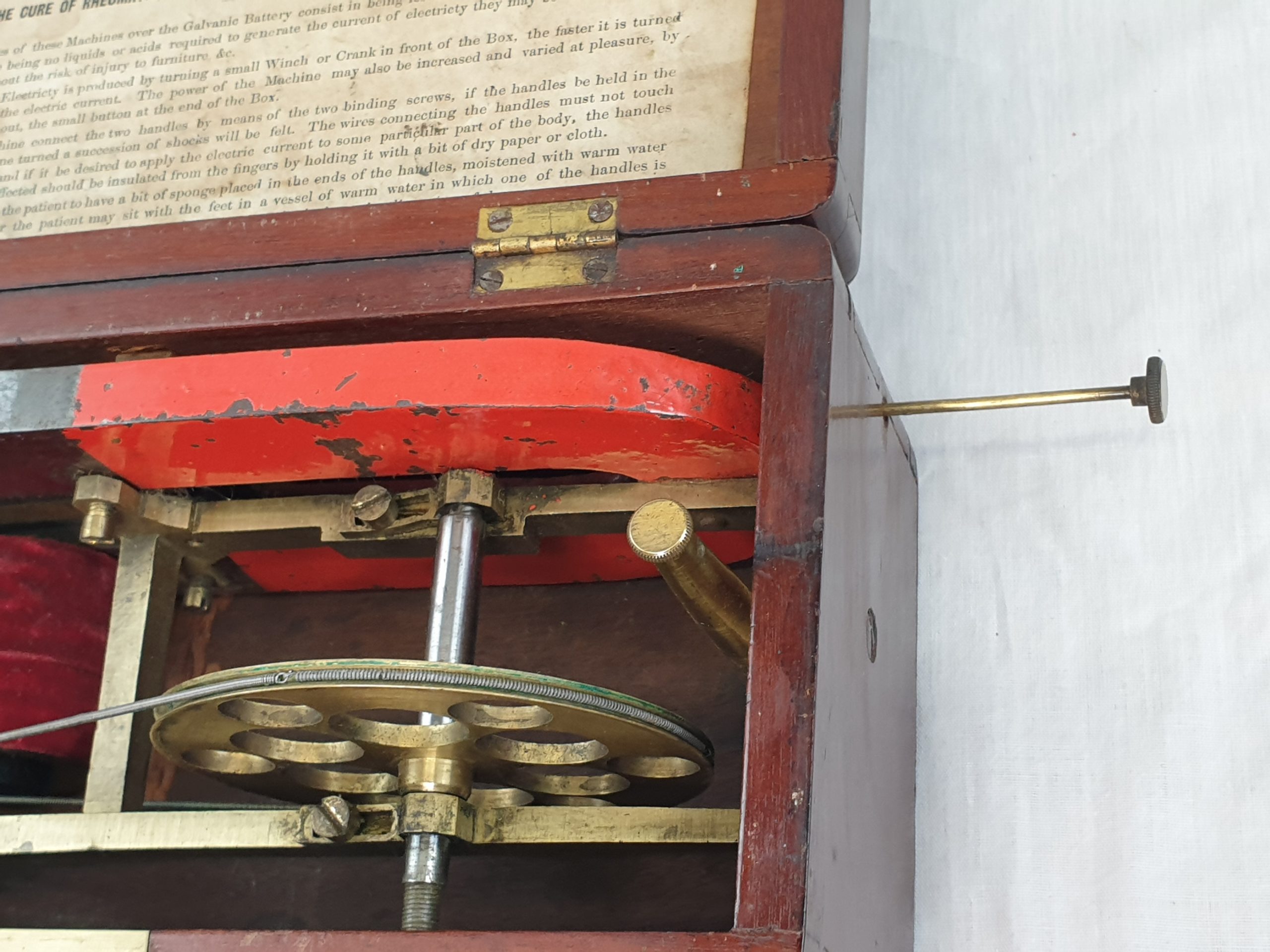 Circa 1860 Chadburn Brothers Improved Electric Machine For Curing Nervous Diseases - Image 6
