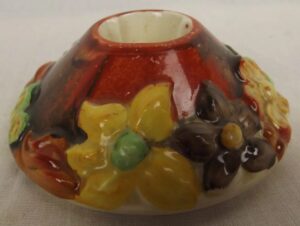 Circa 1930 Clarice Cliff Bizarre Candle Stand*