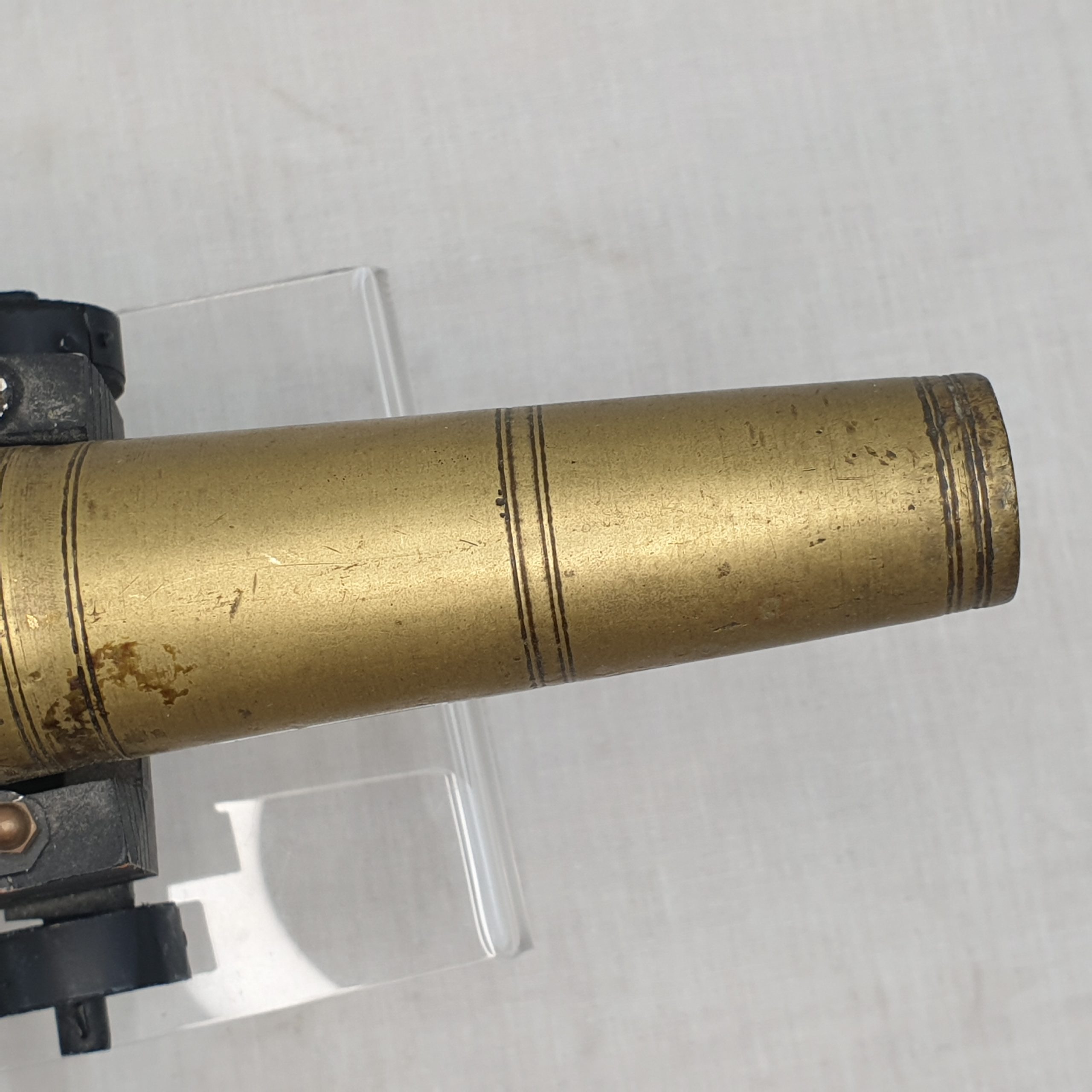 Georgian Bronze Signalling Cannon On Truck - Image 19