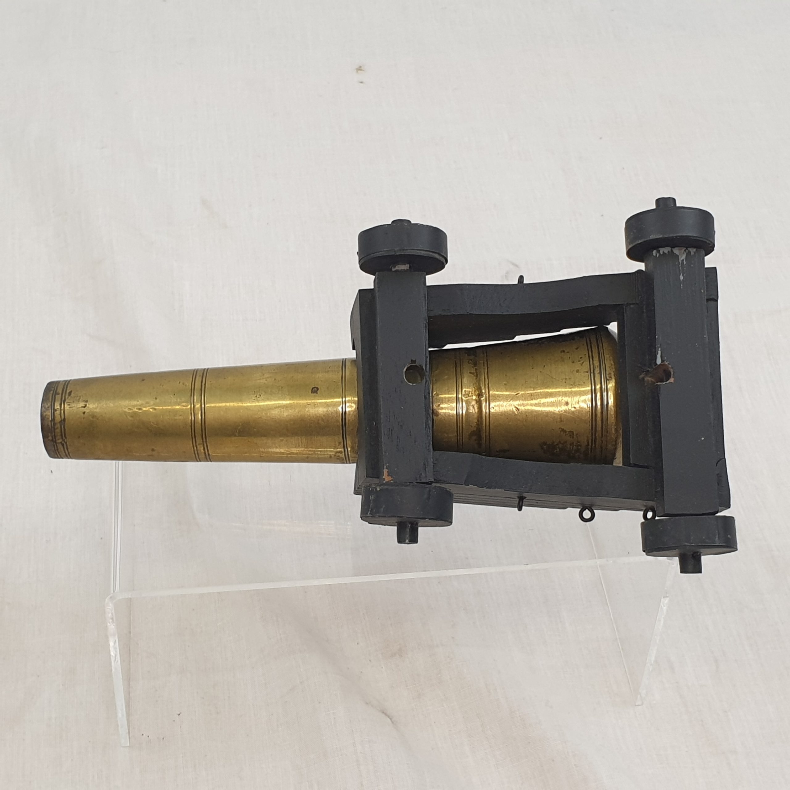 Georgian Bronze Signalling Cannon On Truck - Image 22