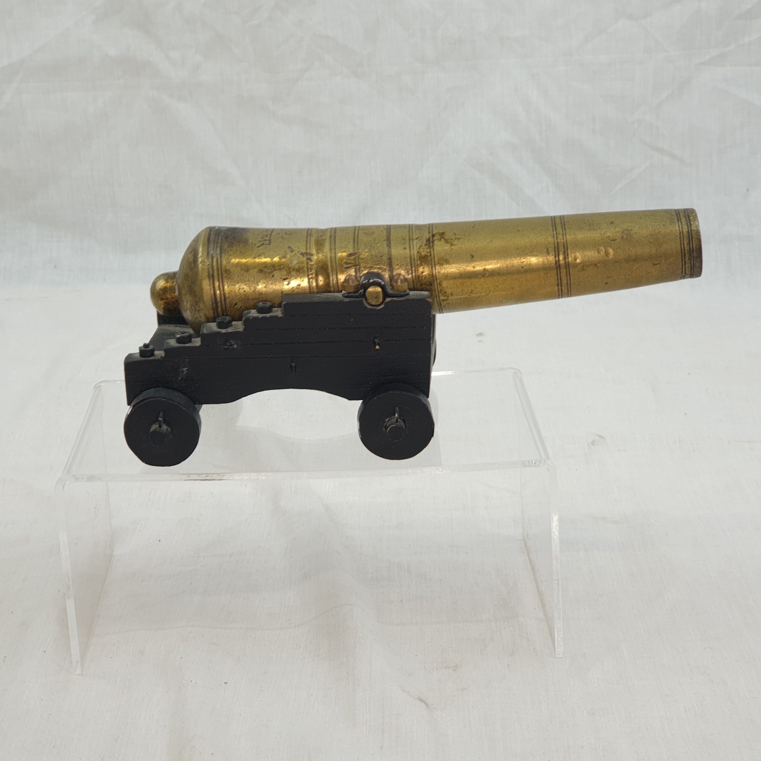 Georgian Bronze Signalling Cannon On Truck - Image 8