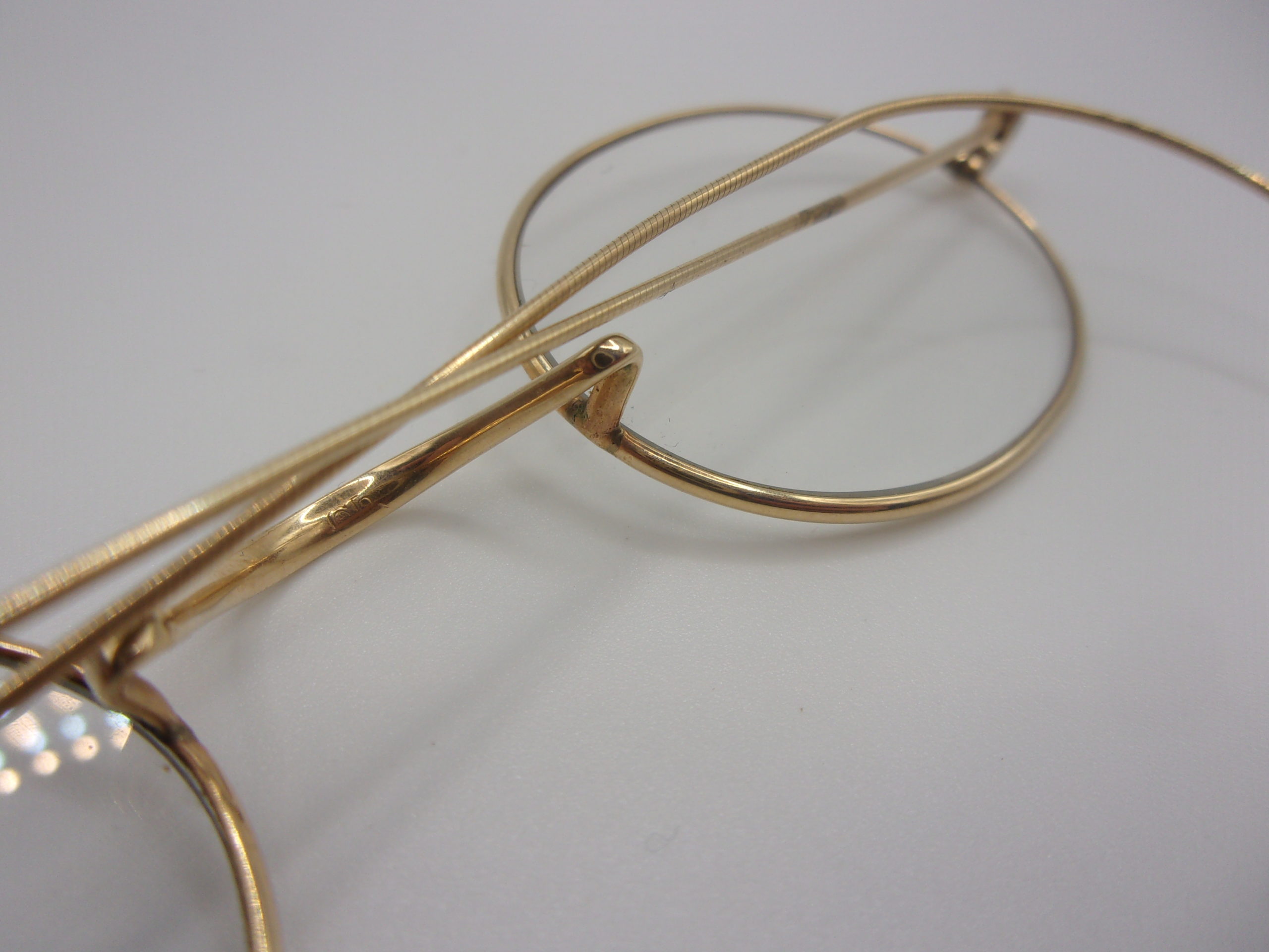 9ct Gold Victorian Spectacles - Image 5