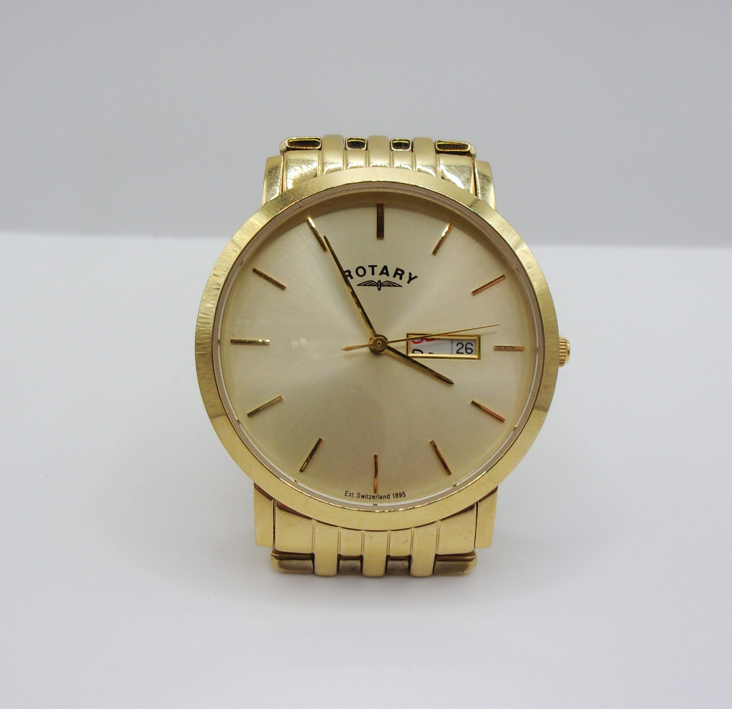 Gents Gold Plated Rotary Quartz Wristwatch *RESERVED RAZ*