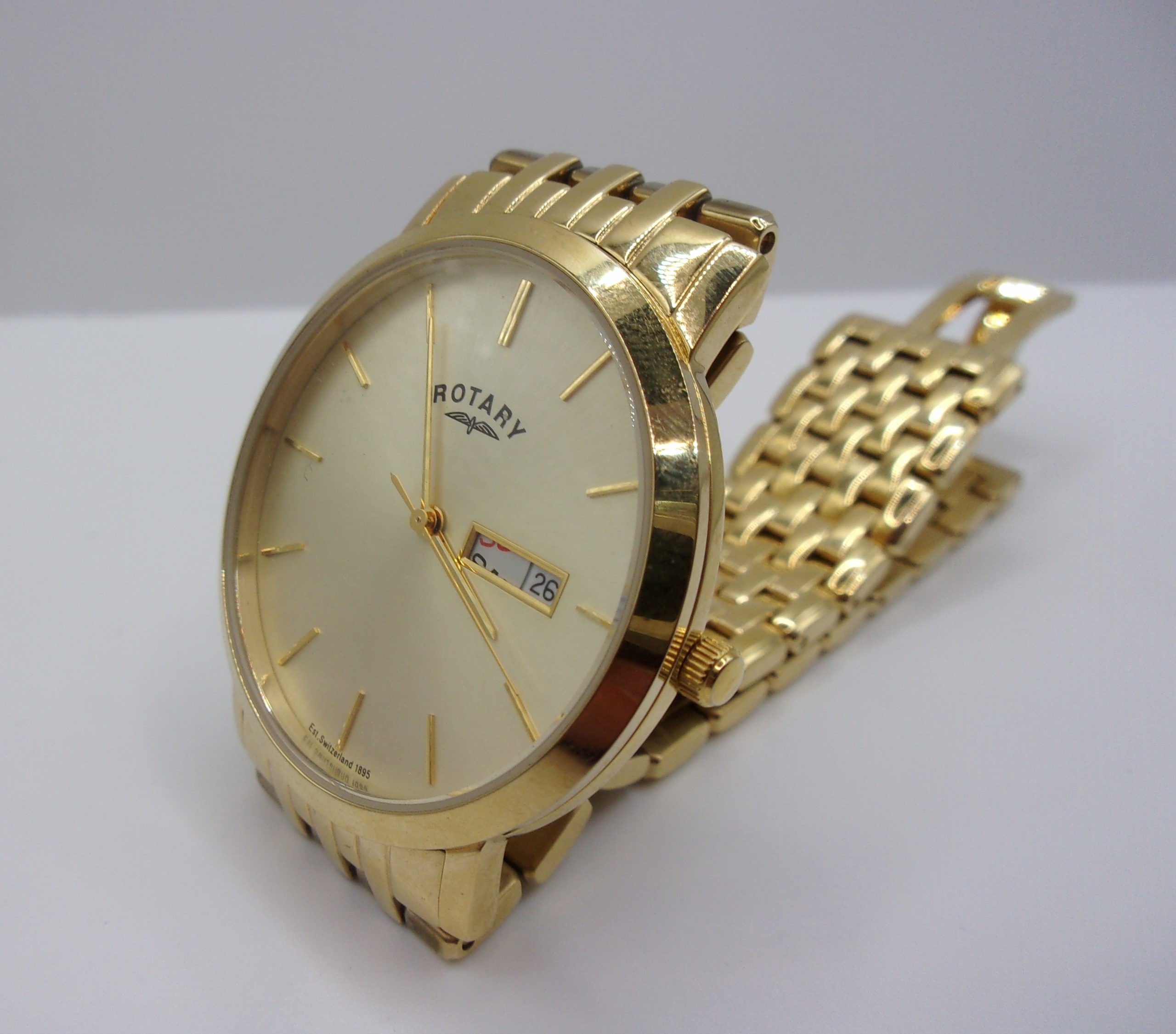 Gents Gold Plated Rotary Quartz Wristwatch *RESERVED RAZ* - Image 3