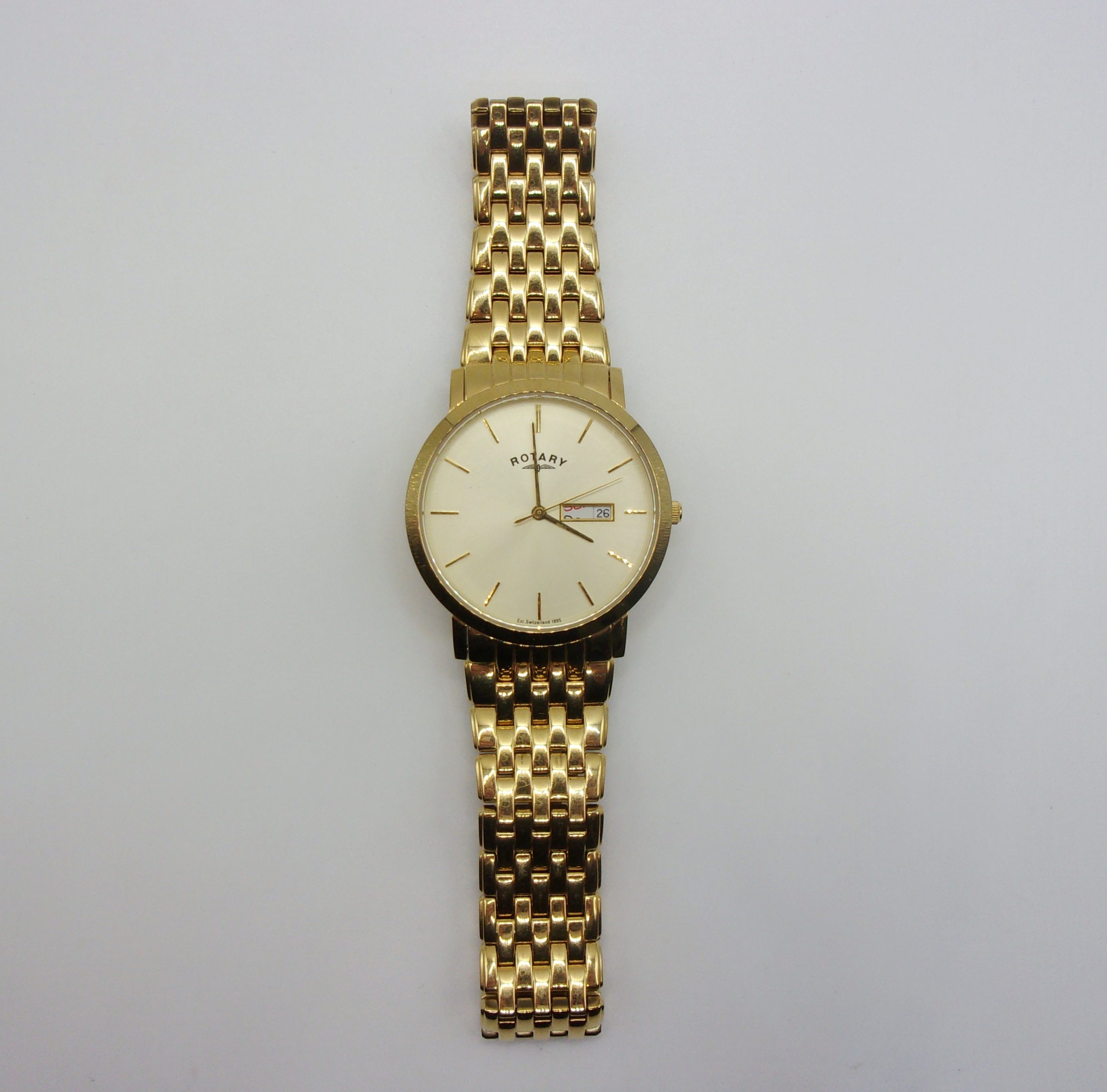 Gents Gold Plated Rotary Quartz Wristwatch *RESERVED RAZ* - Image 2