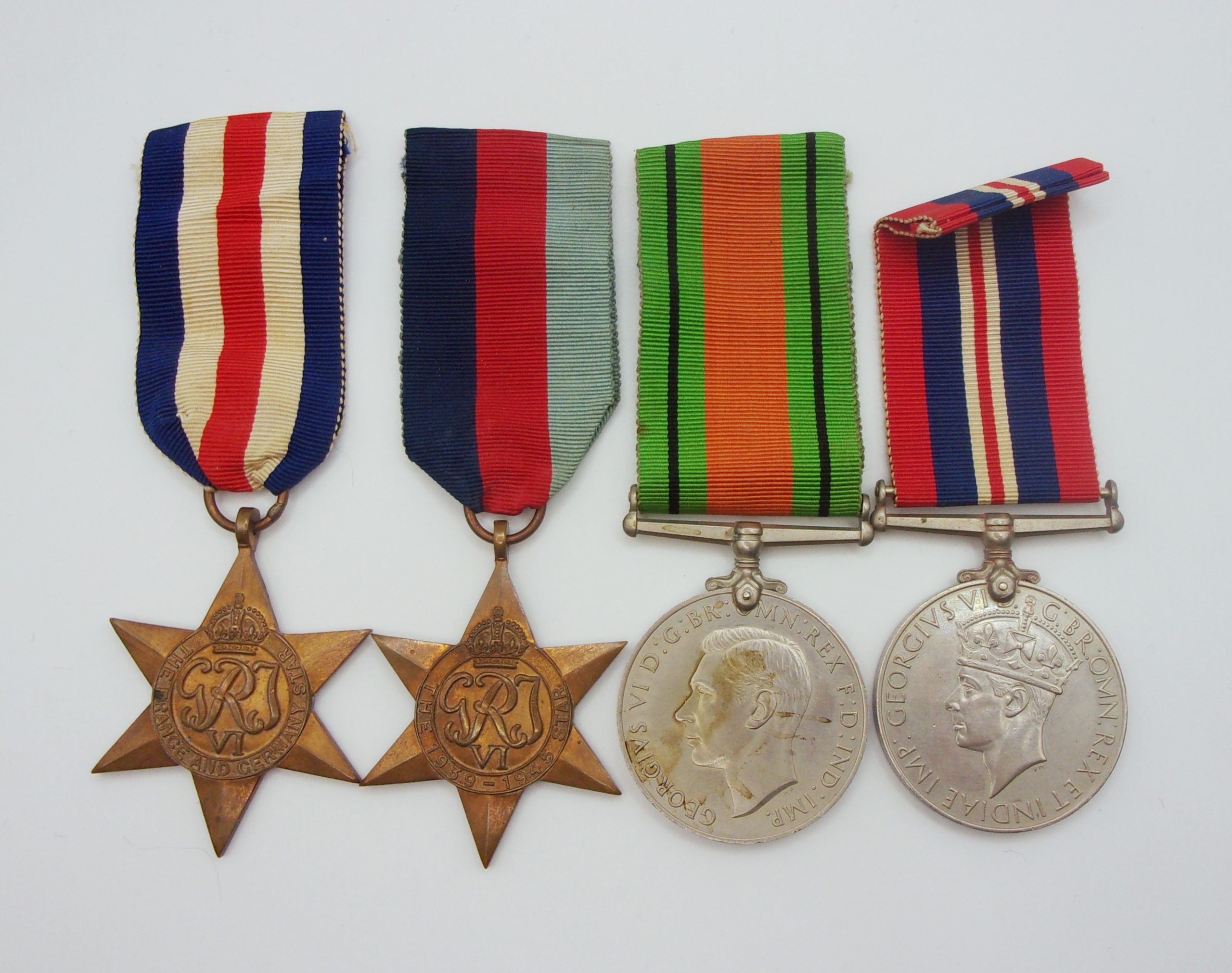 WW2 Set of 4 Medals Inc. France & Germany Star