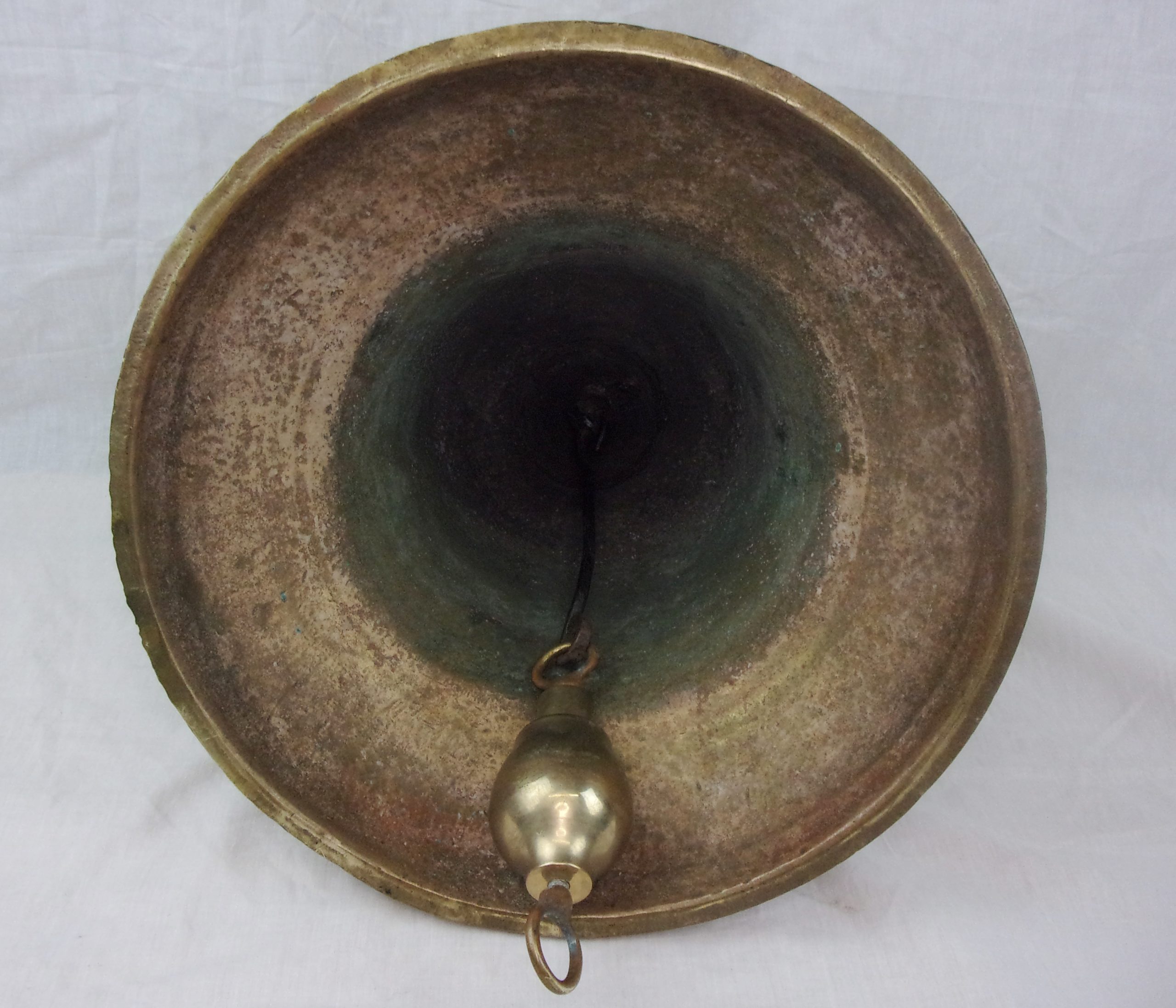 Original Large Bronze Bell From The Black Star Line Cargo Ship Bia River c1965 - Image 10