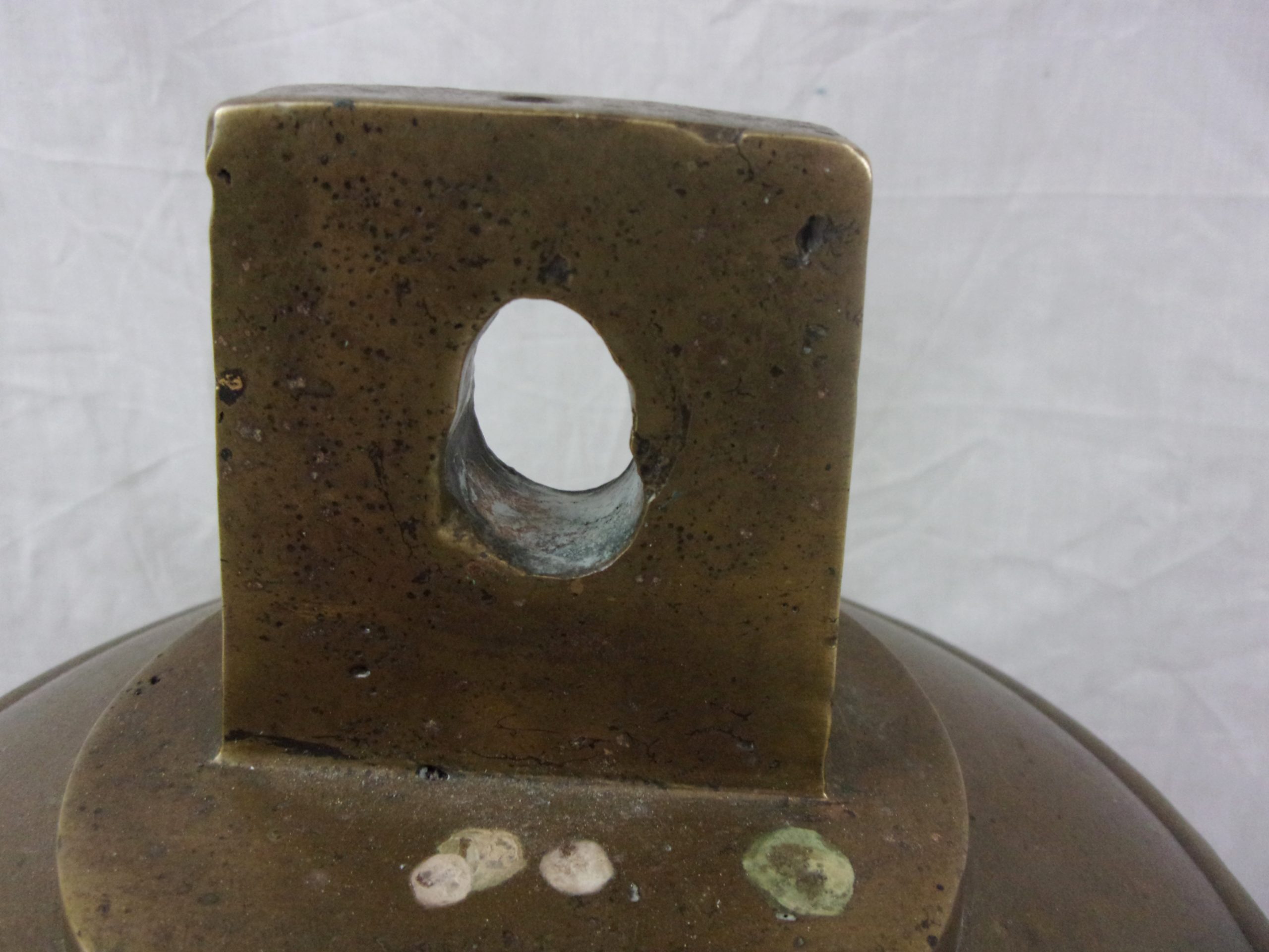 Original Large Bronze Bell From The Black Star Line Cargo Ship Bia River c1965 - Image 5