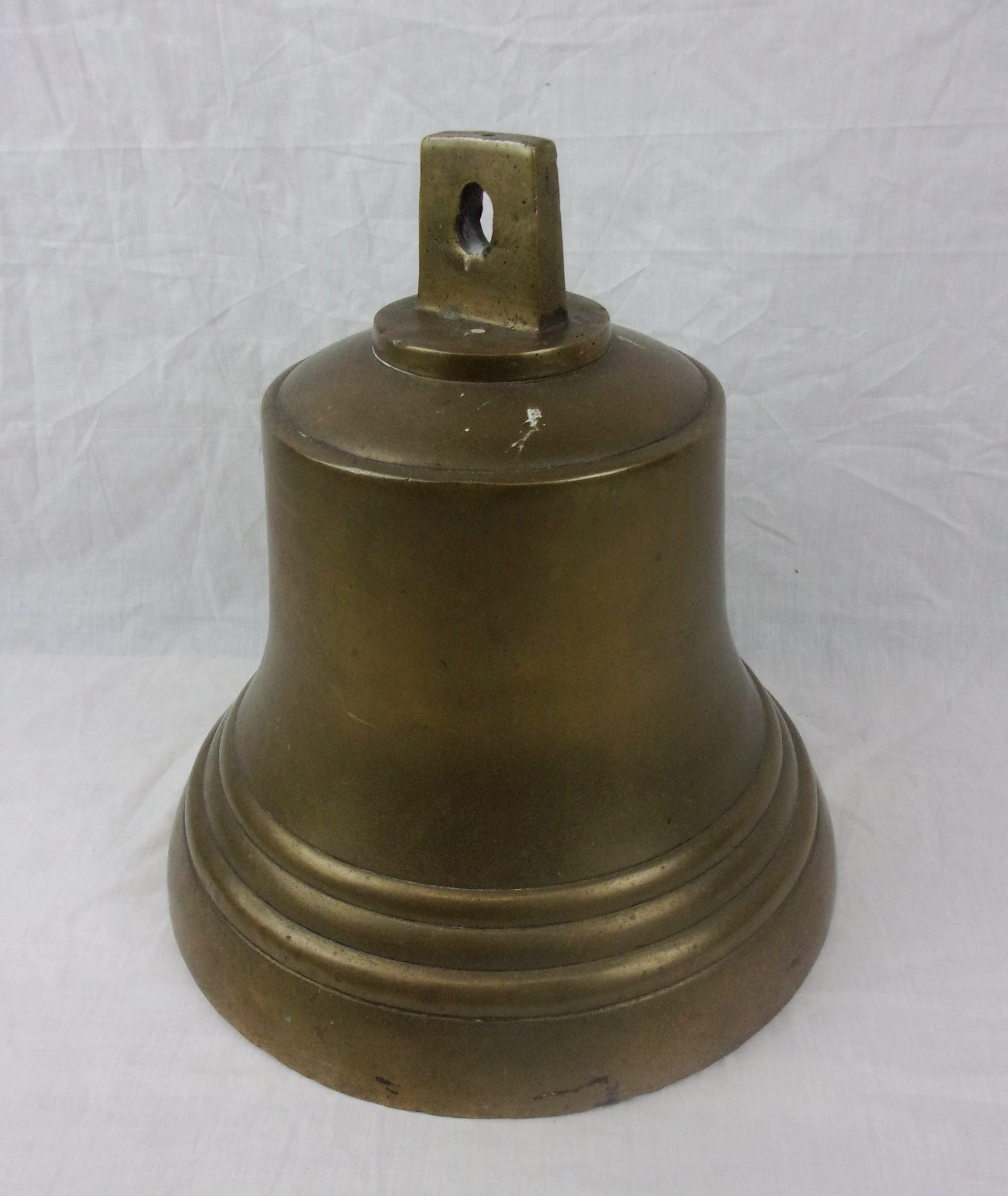 Original Large Bronze Bell From The Black Star Line Cargo Ship Bia River c1965 - Image 6