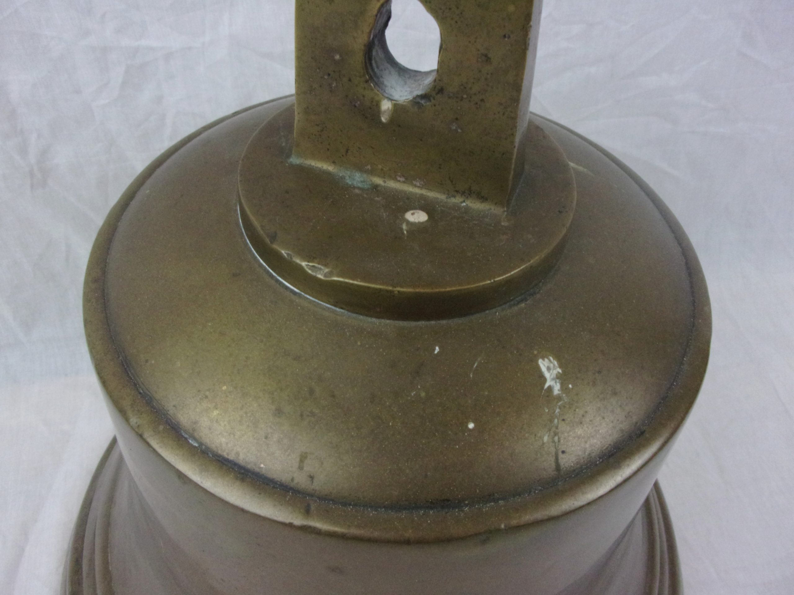 Original Large Bronze Bell From The Black Star Line Cargo Ship Bia River c1965 - Image 8