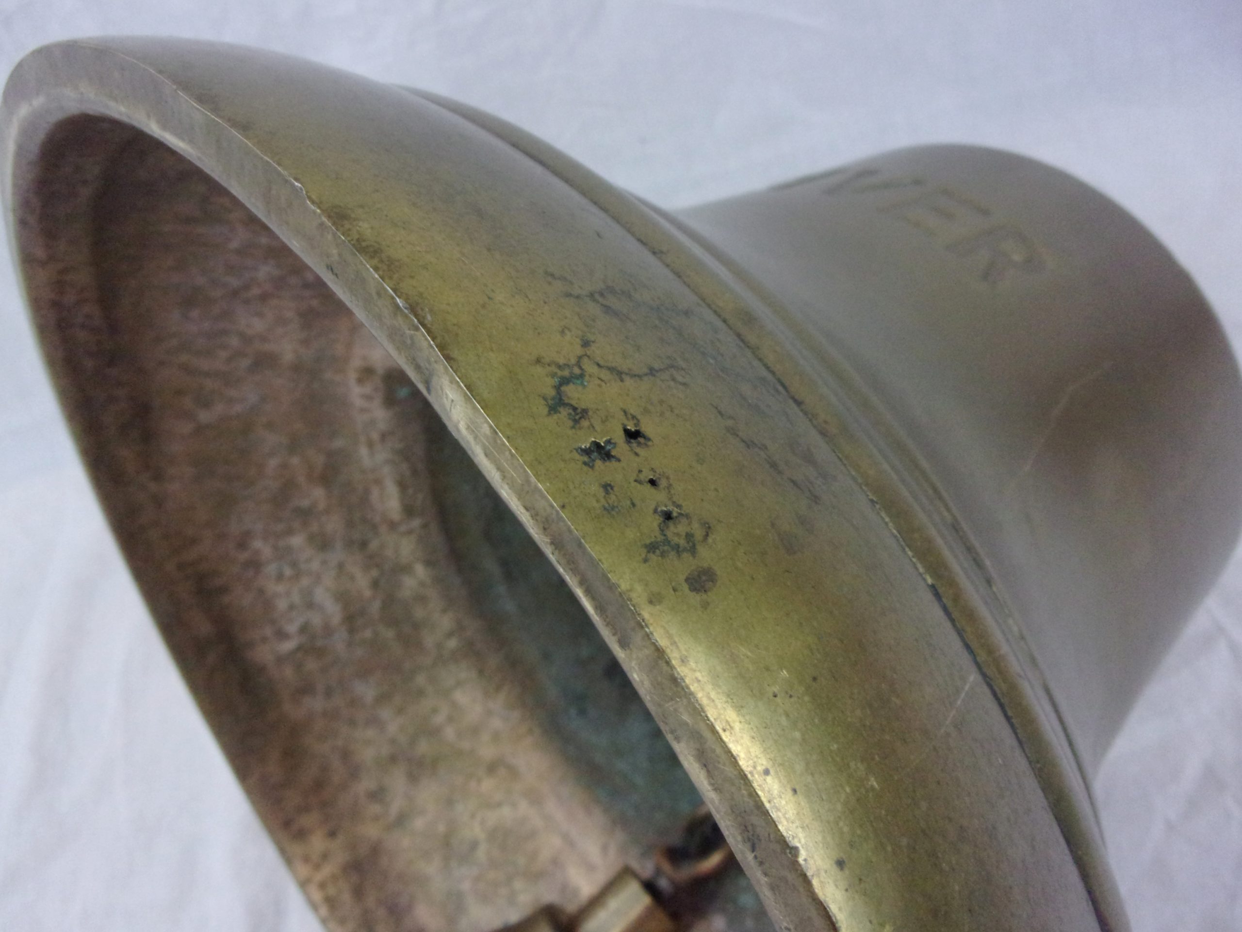 Original Large Bronze Bell From The Black Star Line Cargo Ship Bia River c1965 - Image 9