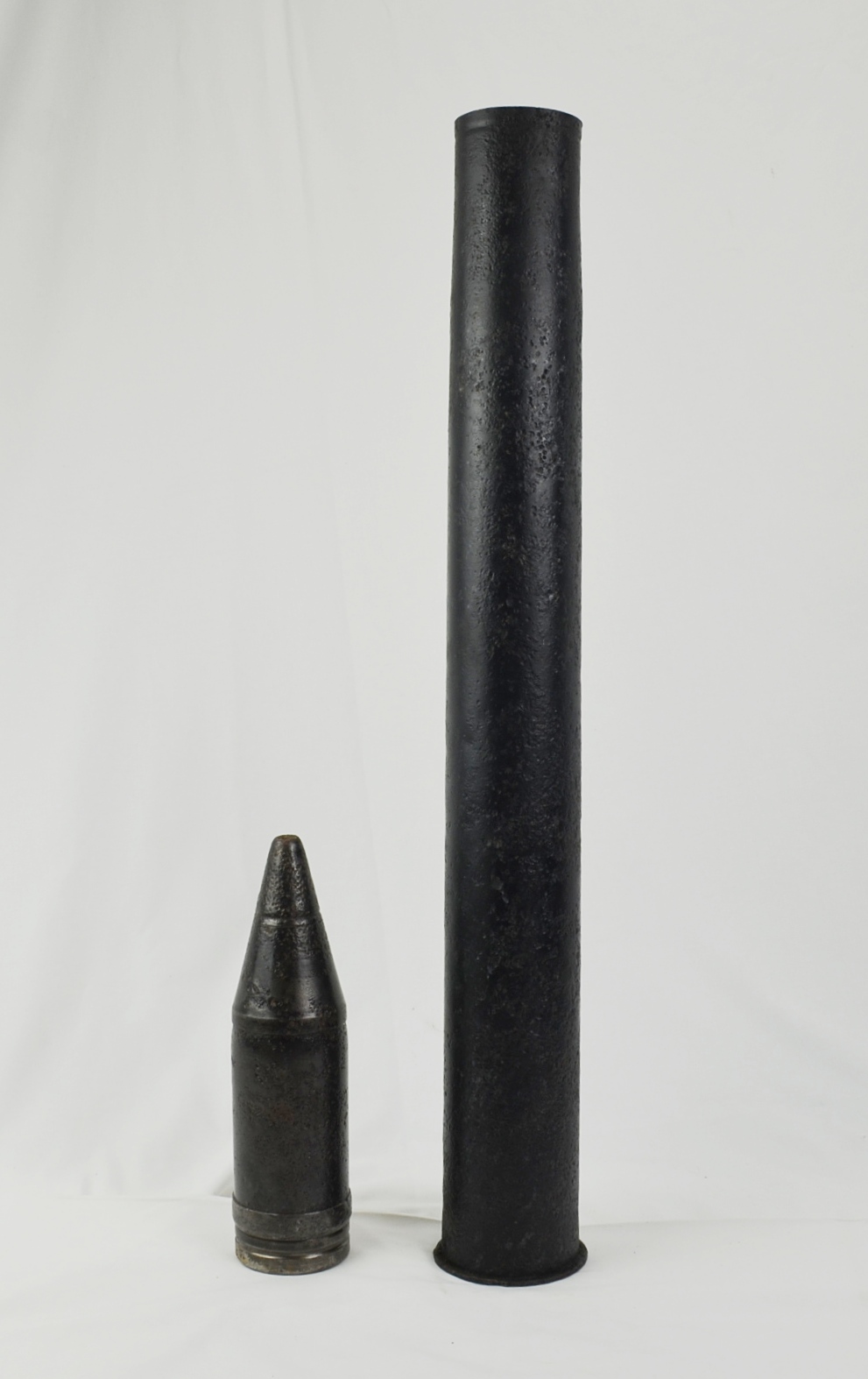 German WW2 A.P. Projectile KwK 40 with Ballistic and Piercing Cap
