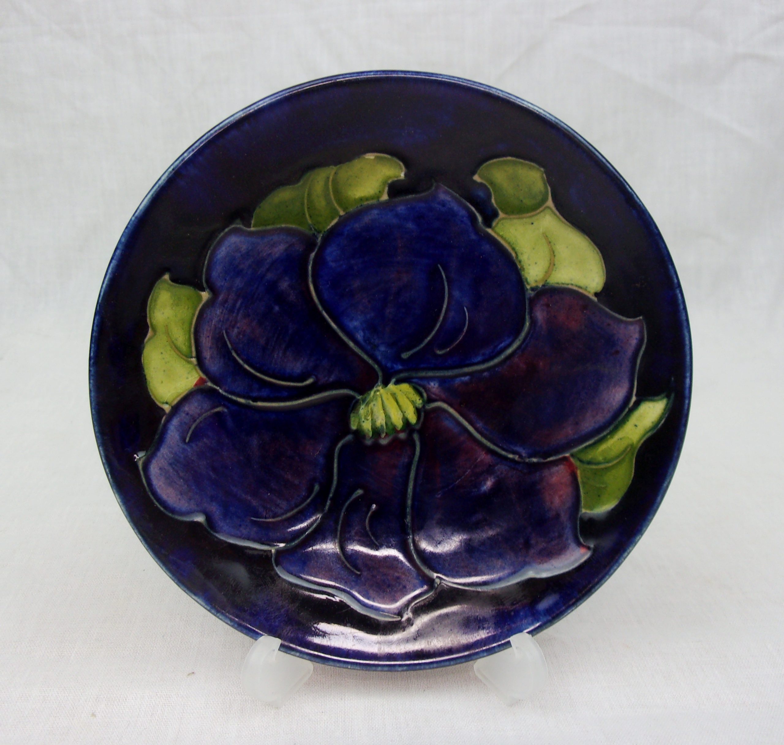 Moorcroft Clematis Pattern Pin Dish