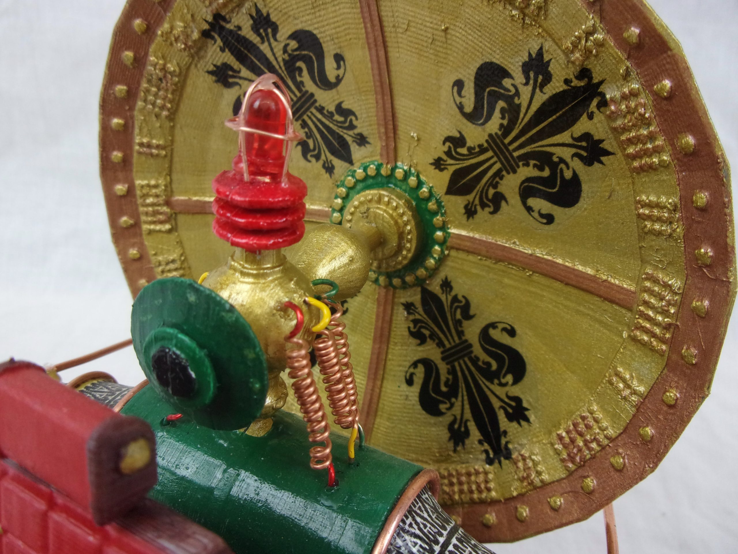 Hand-Painted And 3 D Printed Model Of H.G. Wells Time Machine From The 1960 Film - Image 3