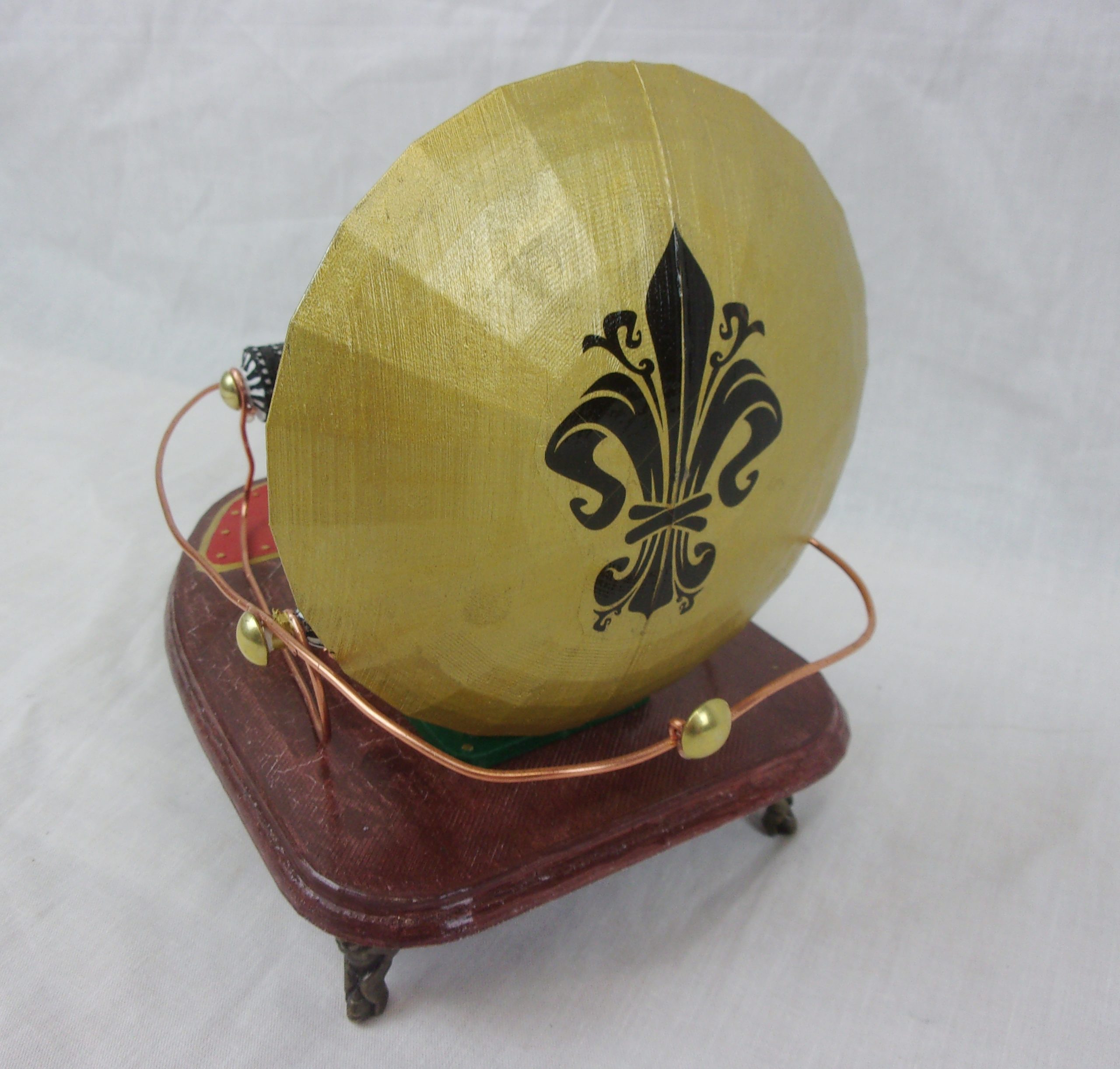 Hand-Painted And 3 D Printed Model Of H.G. Wells Time Machine From The 1960 Film - Image 4