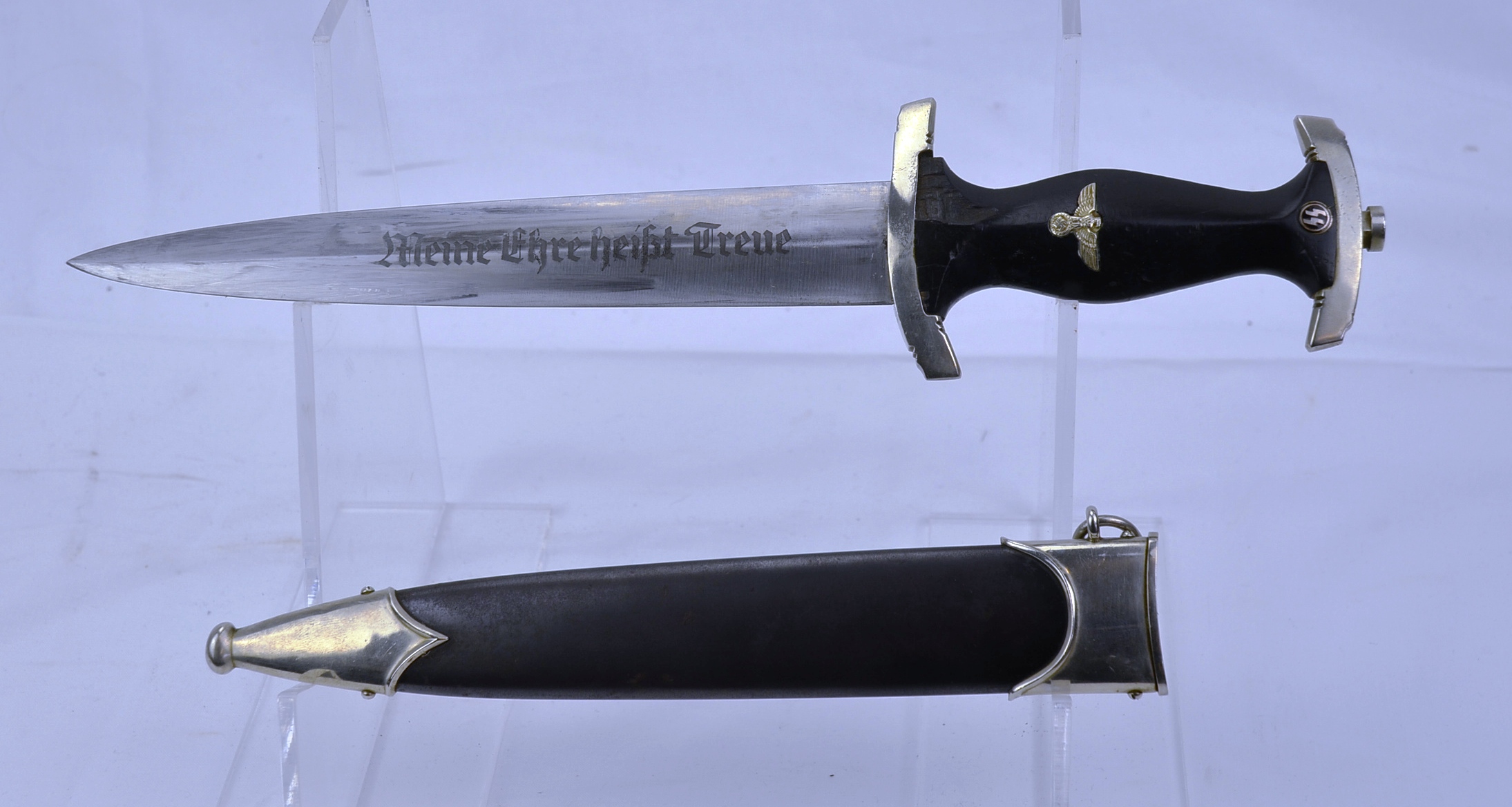 2nd World War Third Reich SS Officer’s Honour Dagger - Image 4