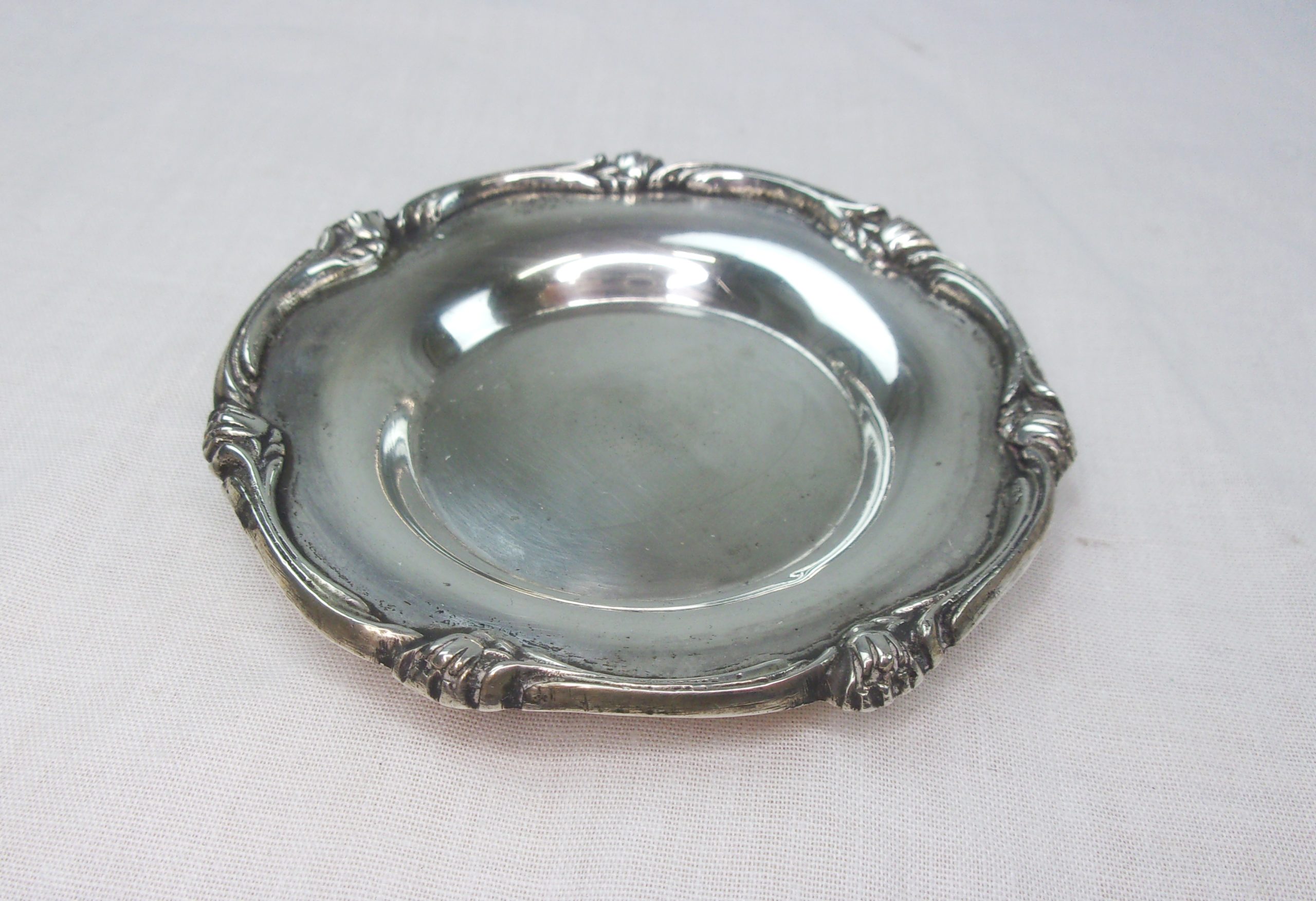 Small Egyptian .900 Silver Dish