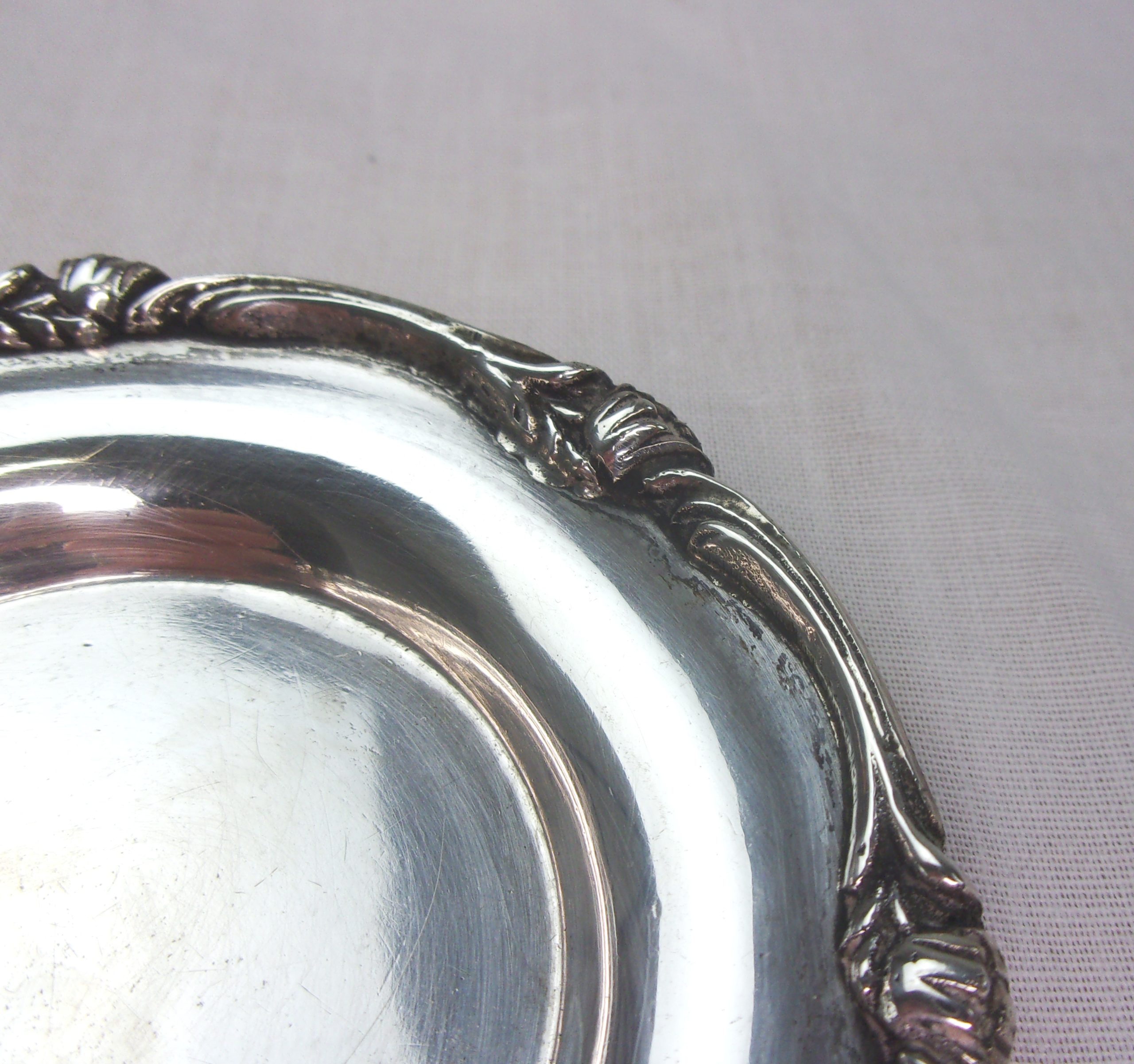 Small Egyptian .900 Silver Dish - Image 4