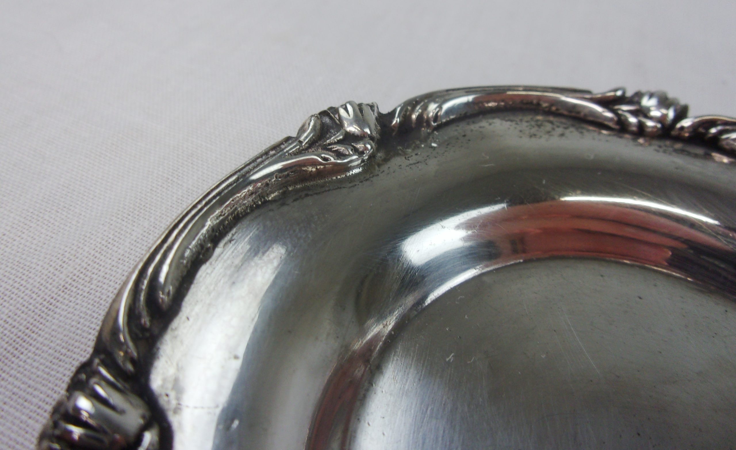 Small Egyptian .900 Silver Dish - Image 5