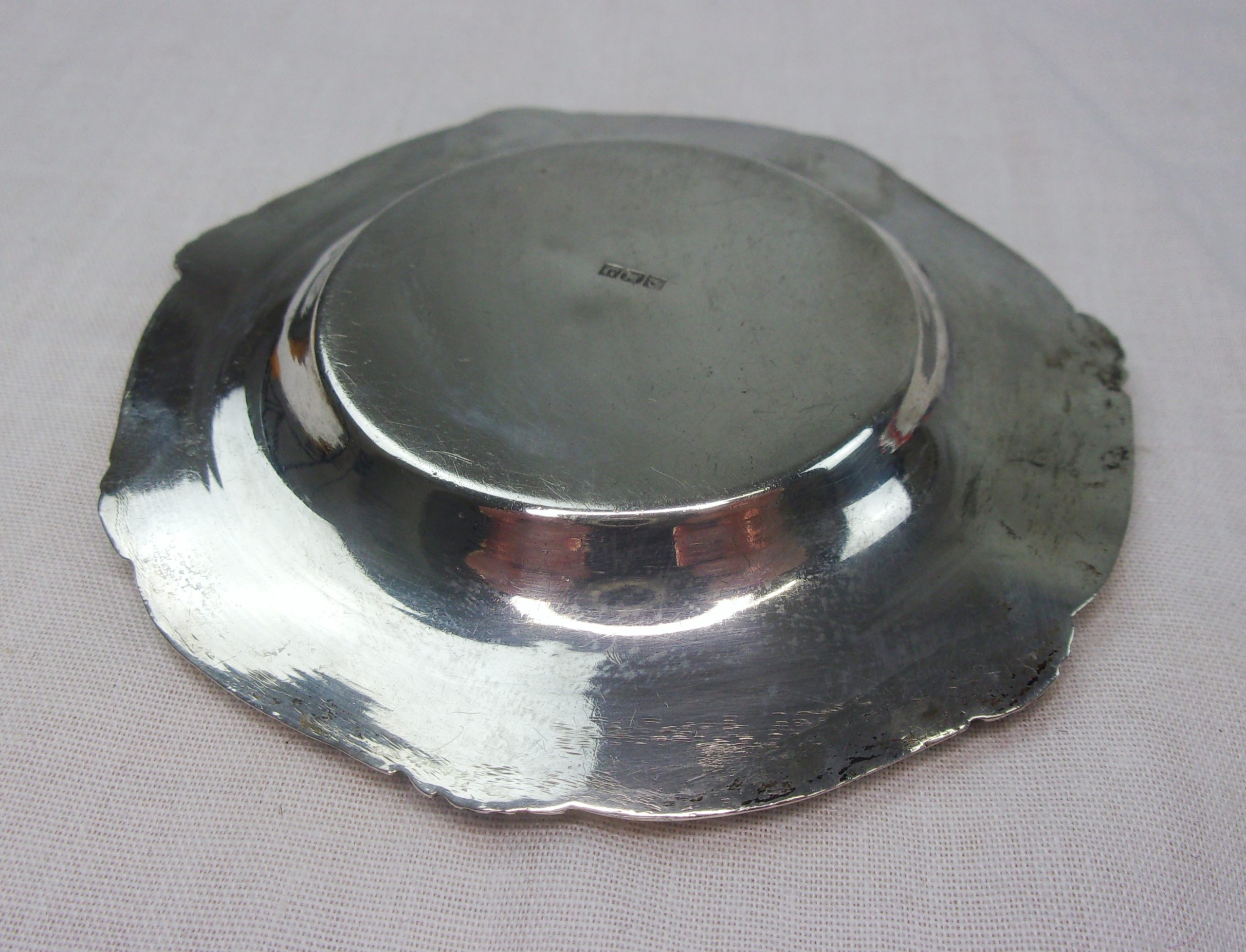 Small Egyptian .900 Silver Dish - Image 6